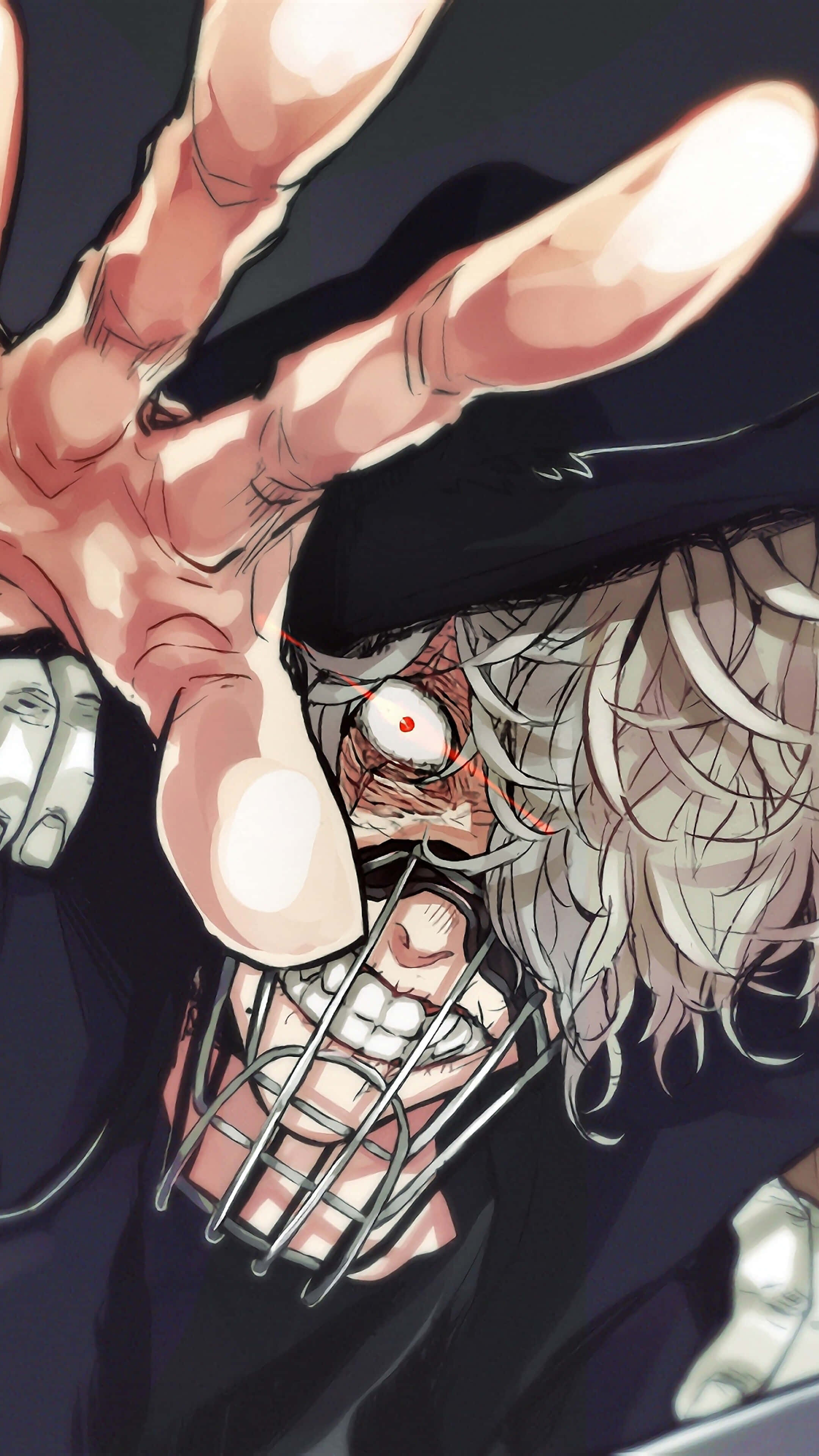2160x3840 Download a character with a mask and a gun Wallpaper