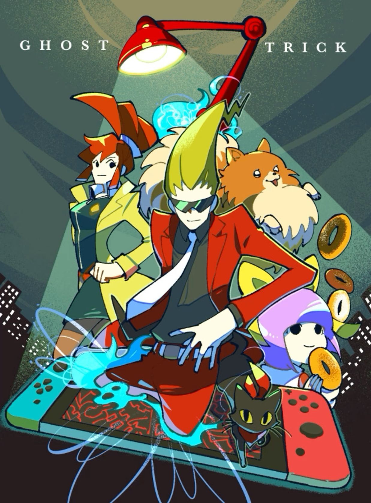 1237x1677 Ghost Trick ideas. ghost trick official art, ghost trick fanart, ghost trick wallpaper