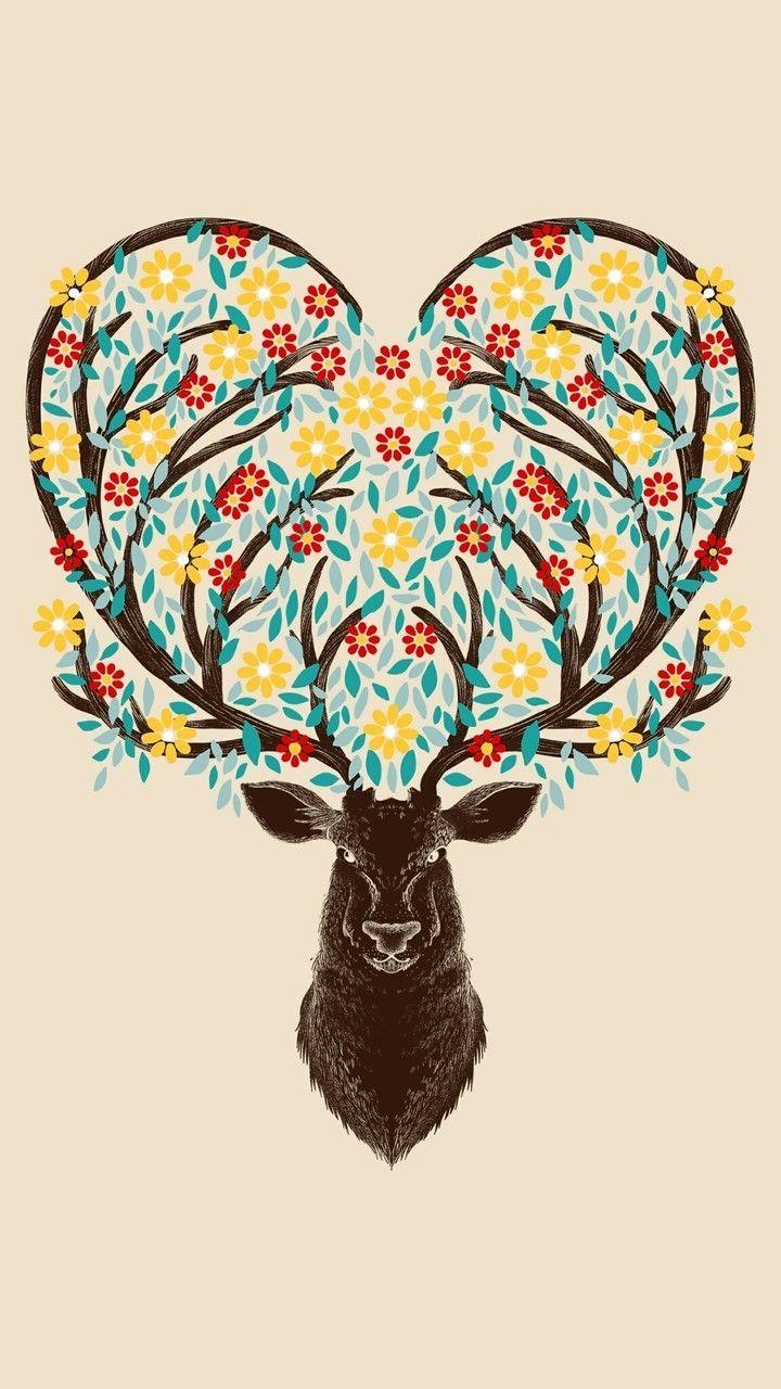 720x1280 Wallpaper Deer shared