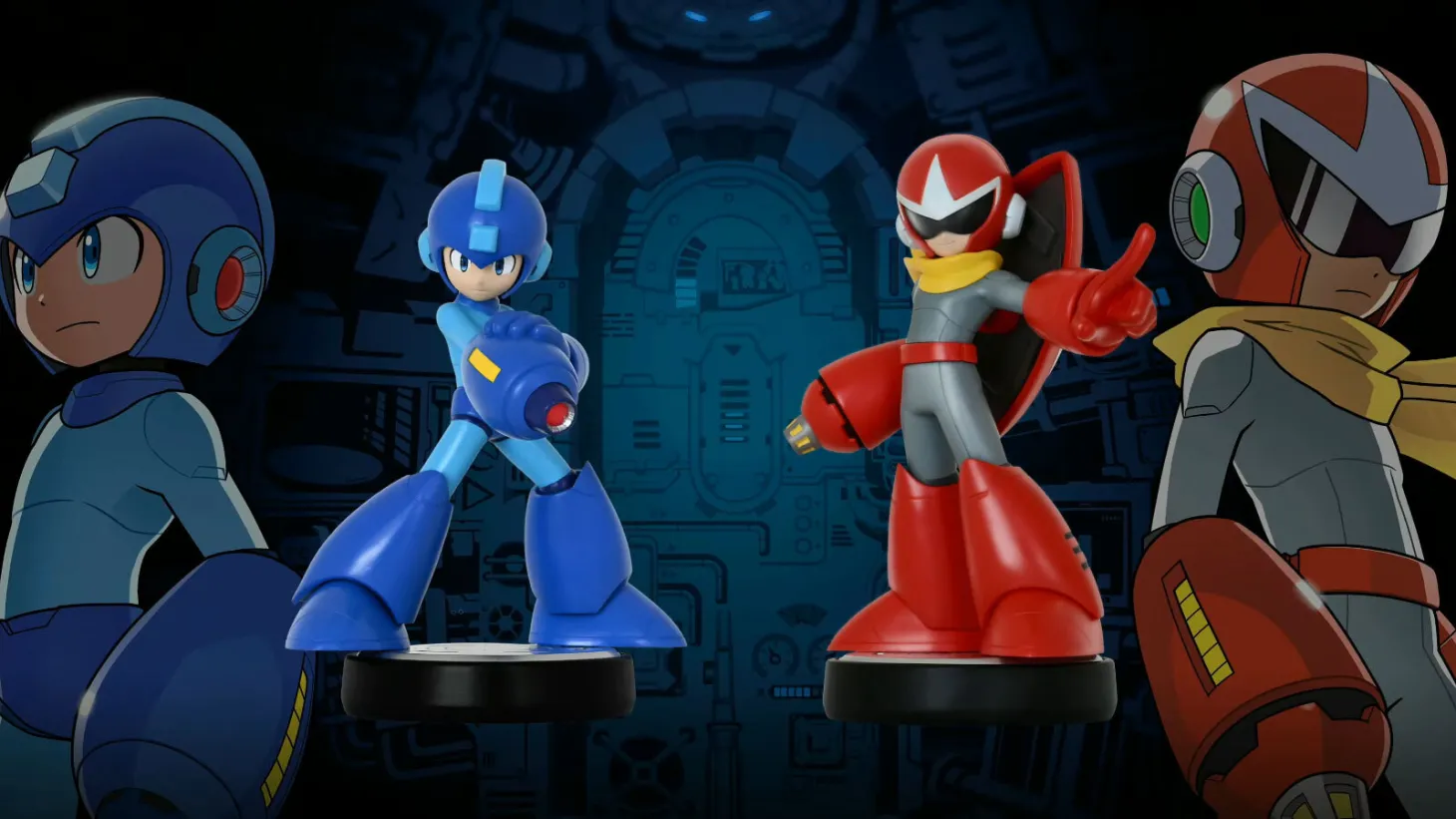 1460x821 Mega Man And Proto Man Amiibo Lauching Alongside Dual Override's Release On Switch And Switch 2
