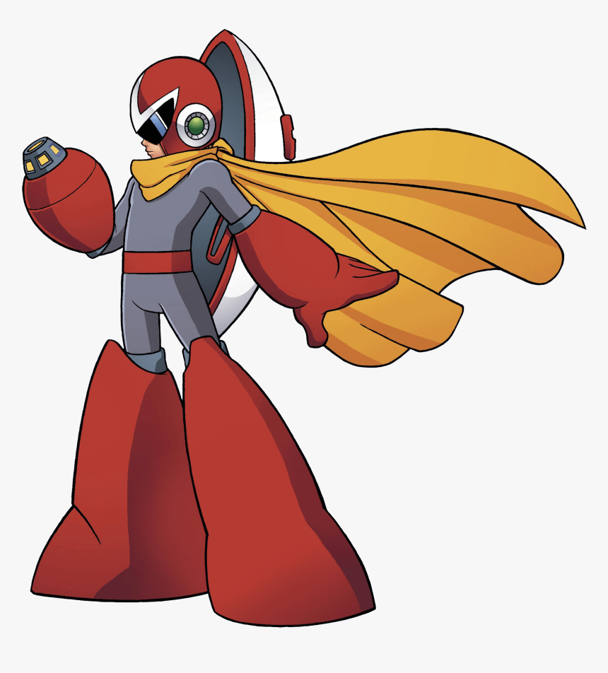 860x952 Download HD Proto Man Profile Megaman, HD Png Download, Transparent Png Image