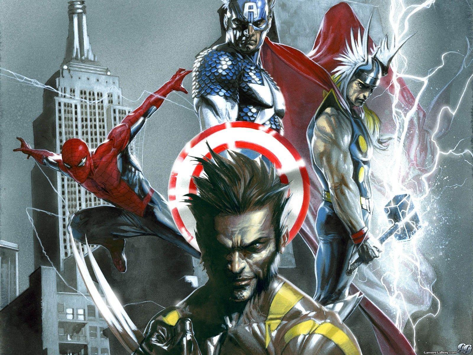 1600x1200 Gamers Gallery: Ultimate Alliance (Exclusive Wallpaper)