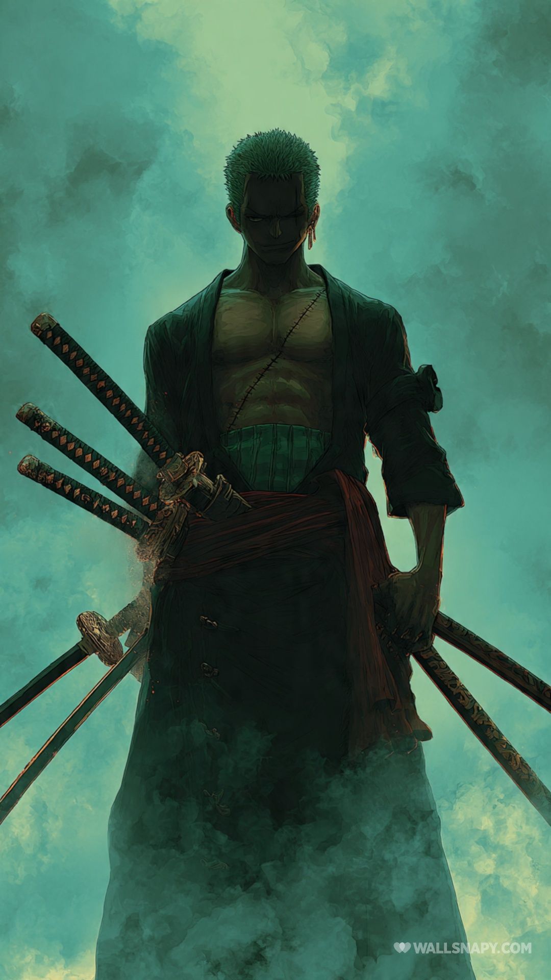 1080x1920 Zoro greatest swordsman anime 4k