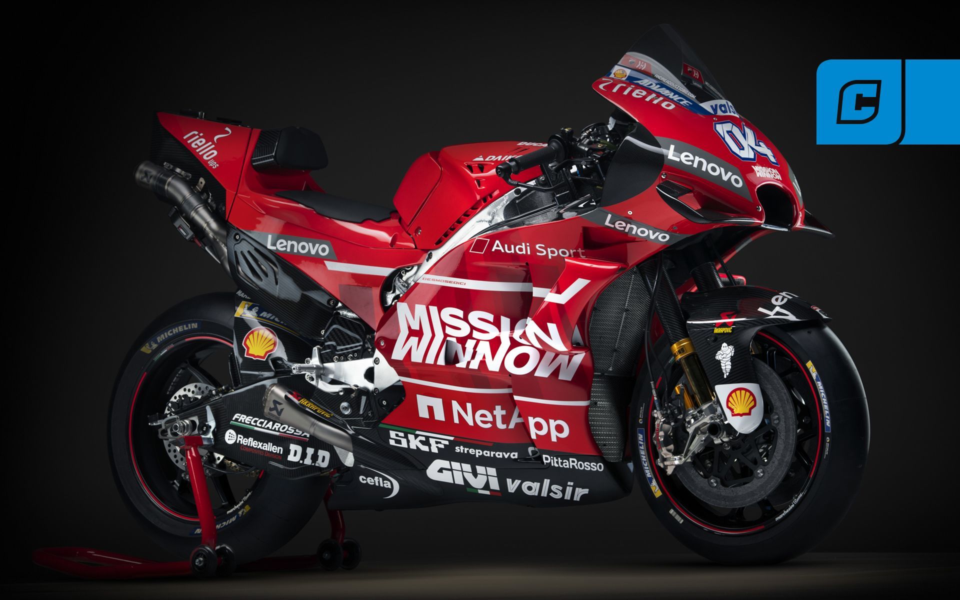 1920x1200 Wallpaper: Mission Winnow Ducati Desmosedici GP19.com.au