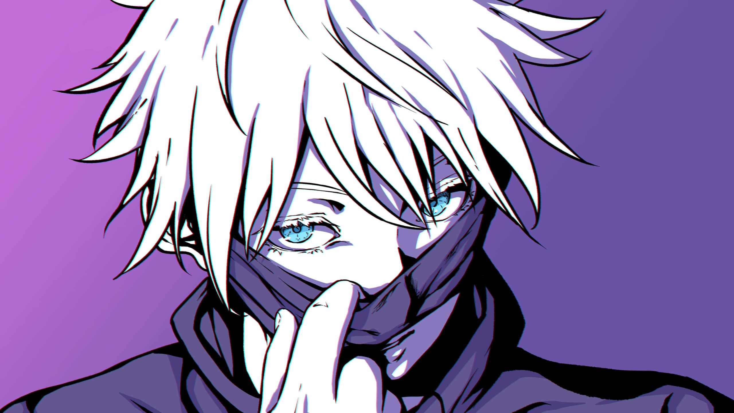2560x1440 Download Gojo Satoru Mysterious Wallpaper