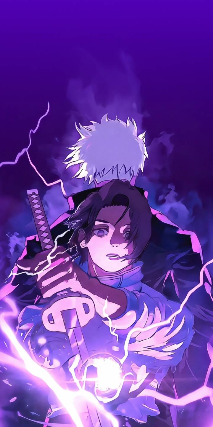 720x1440 Yuta Gojo Purple Aura 4K Wallpaper 1080x2340 Wallpaper For Samsung Galaxy S24 S23 S Samsung Galaxy A72 A OnePlus 8 8T 9 9R 10 10R OnePlus Nord 2 Xiaomi Mi 10 11 12 13