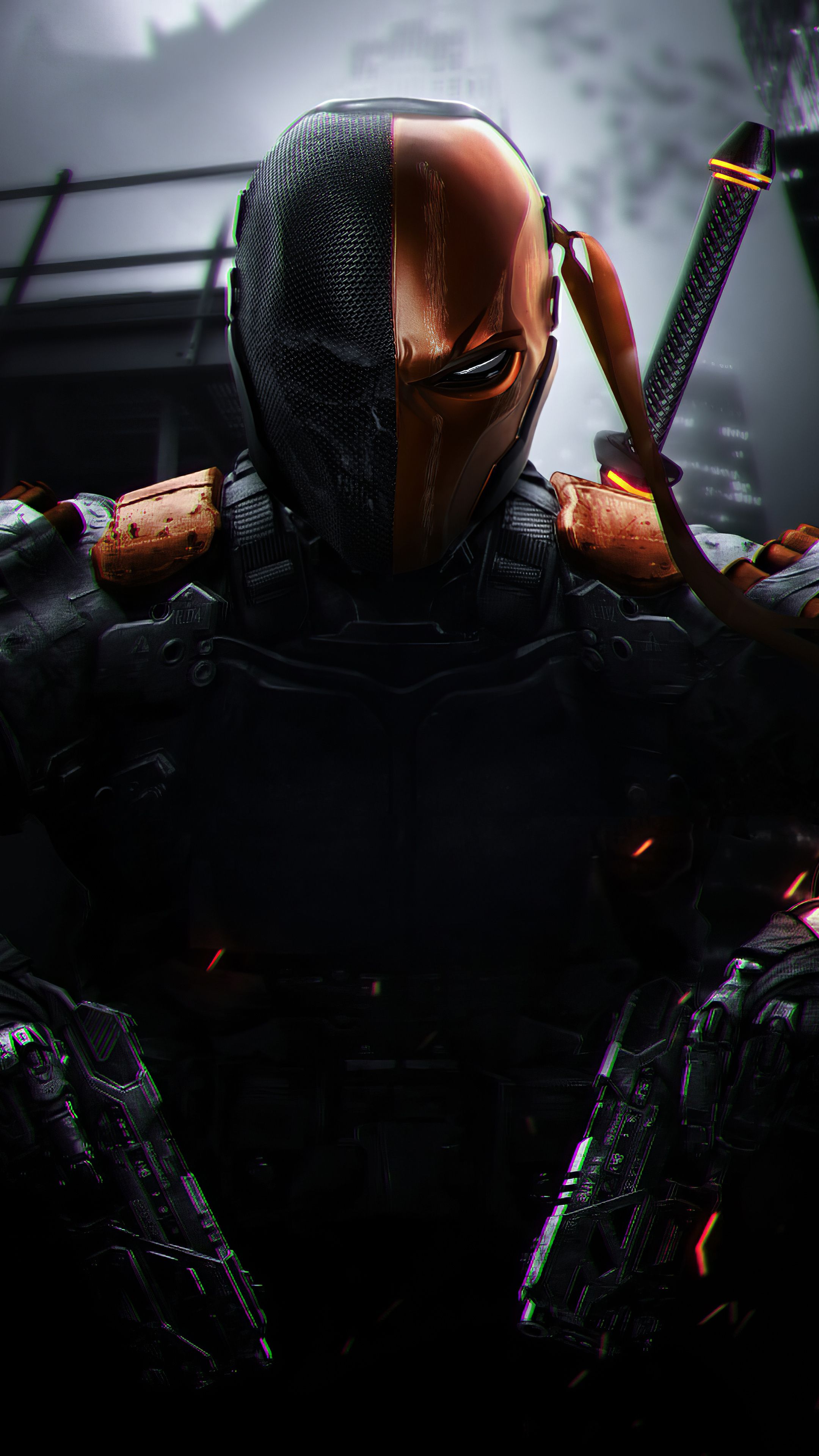 2160x3840 Deathstroke Wallpaper