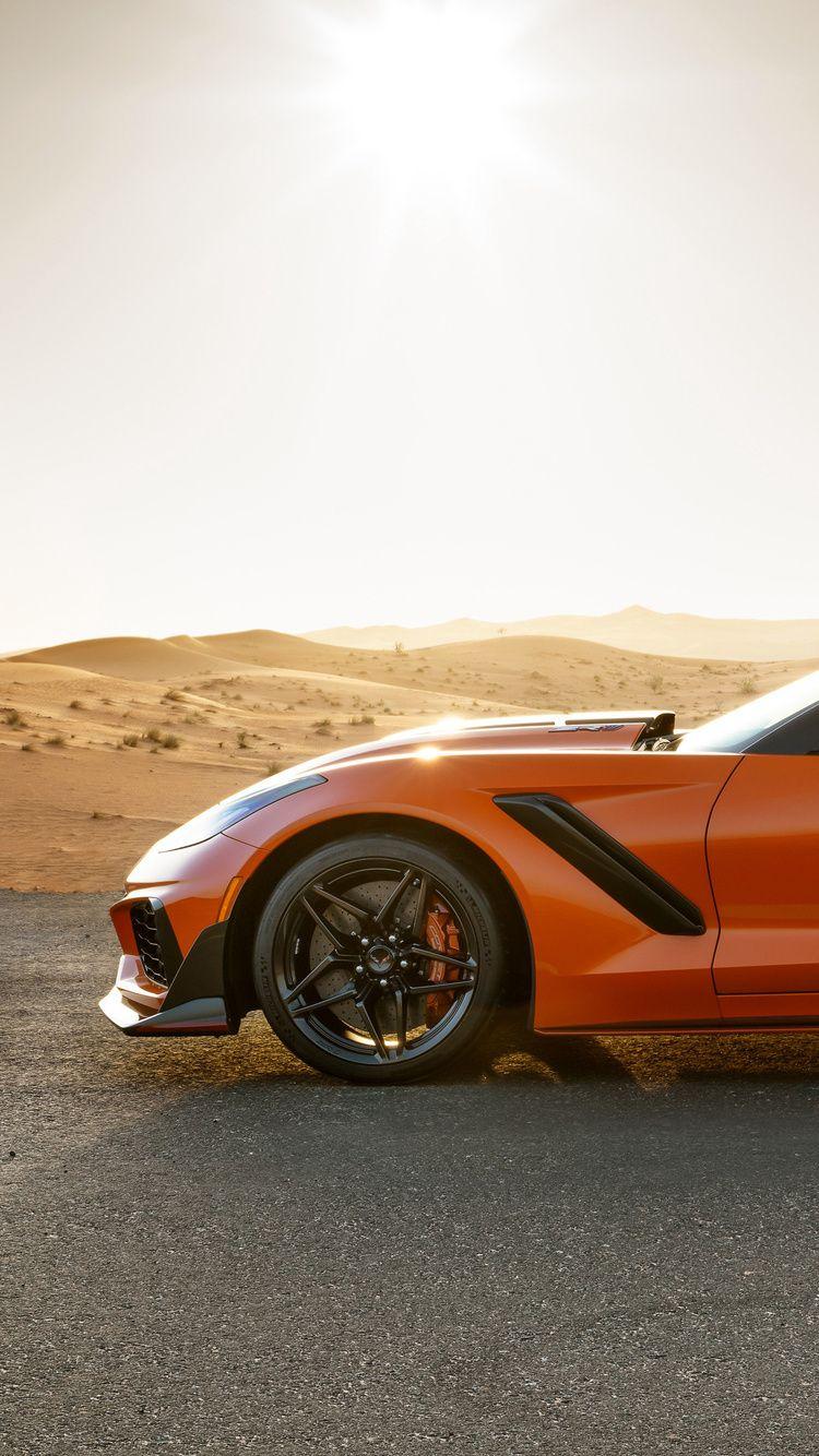 750x1334 Chevrolet Corvette ZR1 2019 Side View iPhone iPhone 6S, iPhone 7 HD 4k Wallpaper, Image, Background, Photo and Picture
