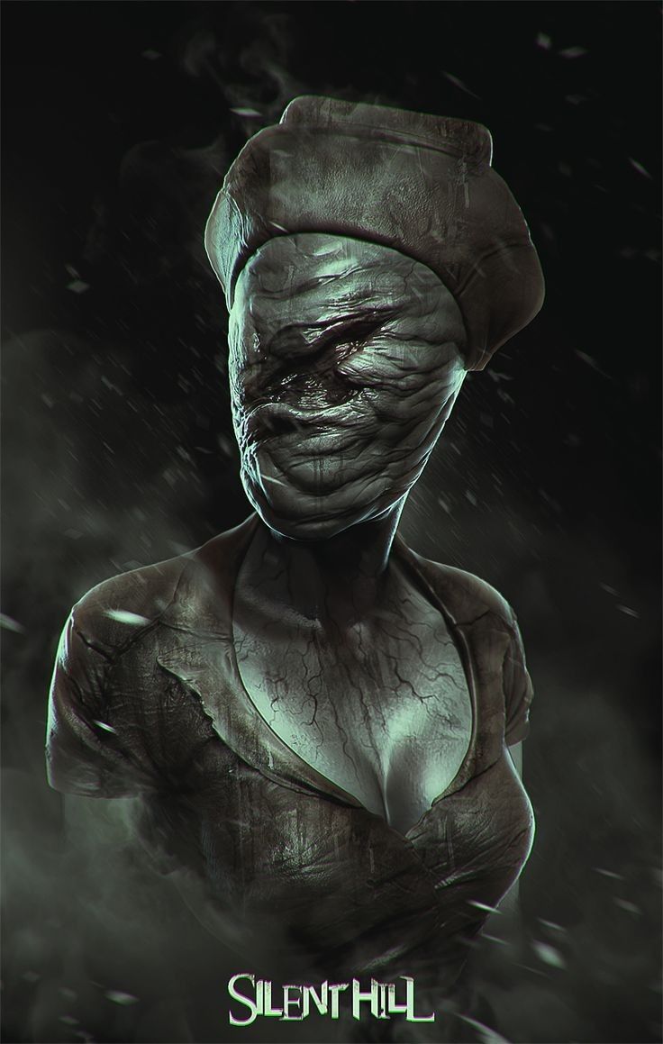 736x1159 Silent hill nurse wallpaper. Pyramid head portrait, Silent hill mask, Dark art