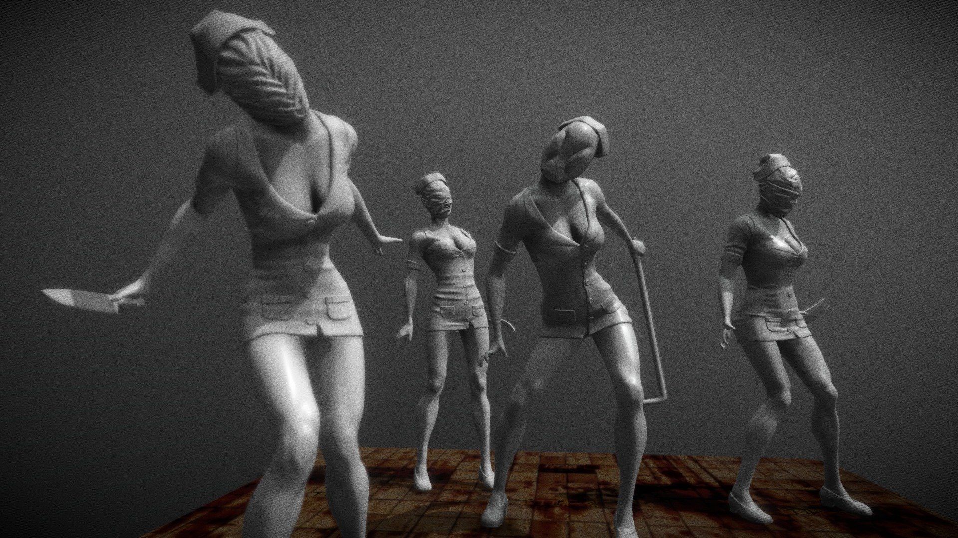 1920x1080 SILENT HILL Free 3D model by JOHNFX [3806c04]