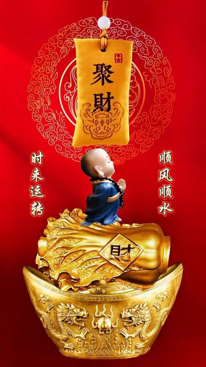 720x1280 Good fortune wallpaper. Chinese zodiac wallpaper hd, Gold background koi art, Chinese new year traditions