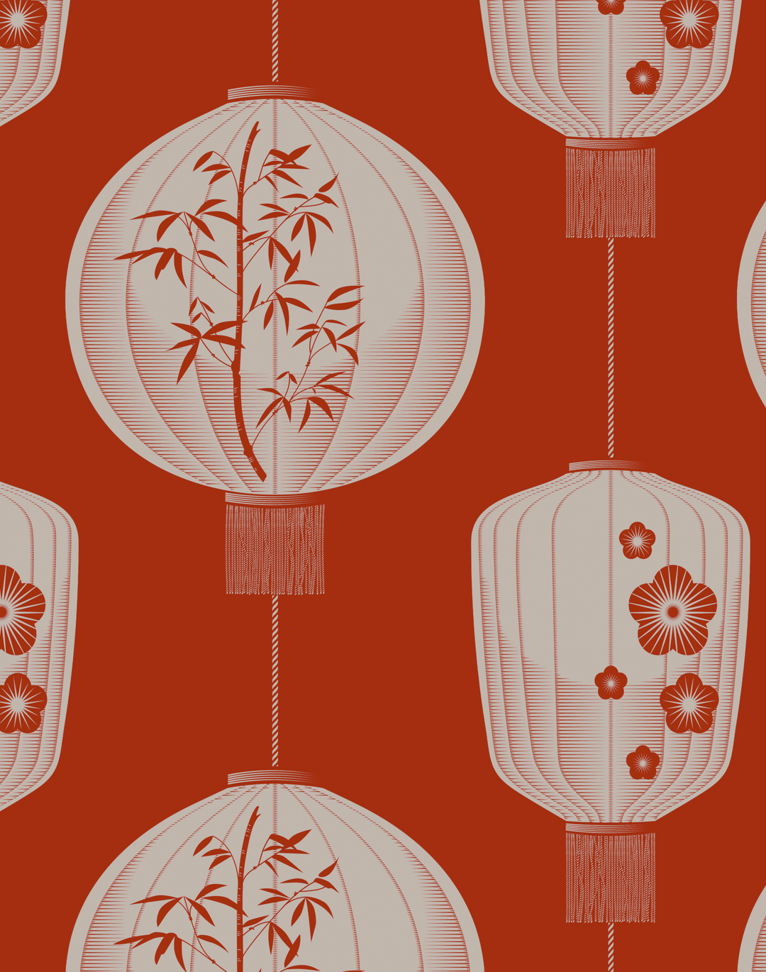 1080x1370 Lucky Lantern, Harvest Orange