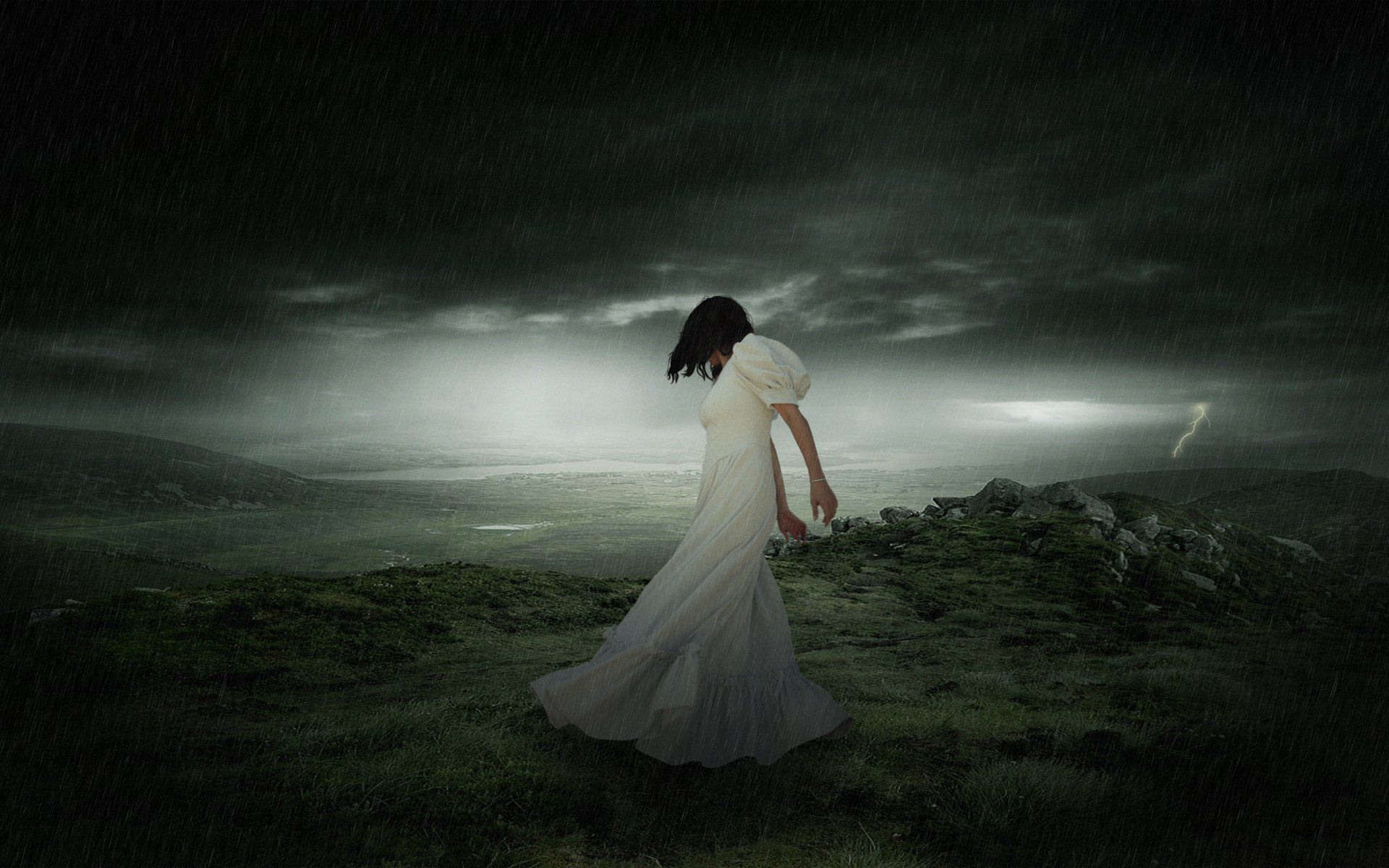 1920x1200 xandria, Symphonic, Metal, Heavy, Gothic, Rock, Rain, Mood, Fantasy, Sorrow, Sad Wallpaper HD / Desktop and Mobile Background