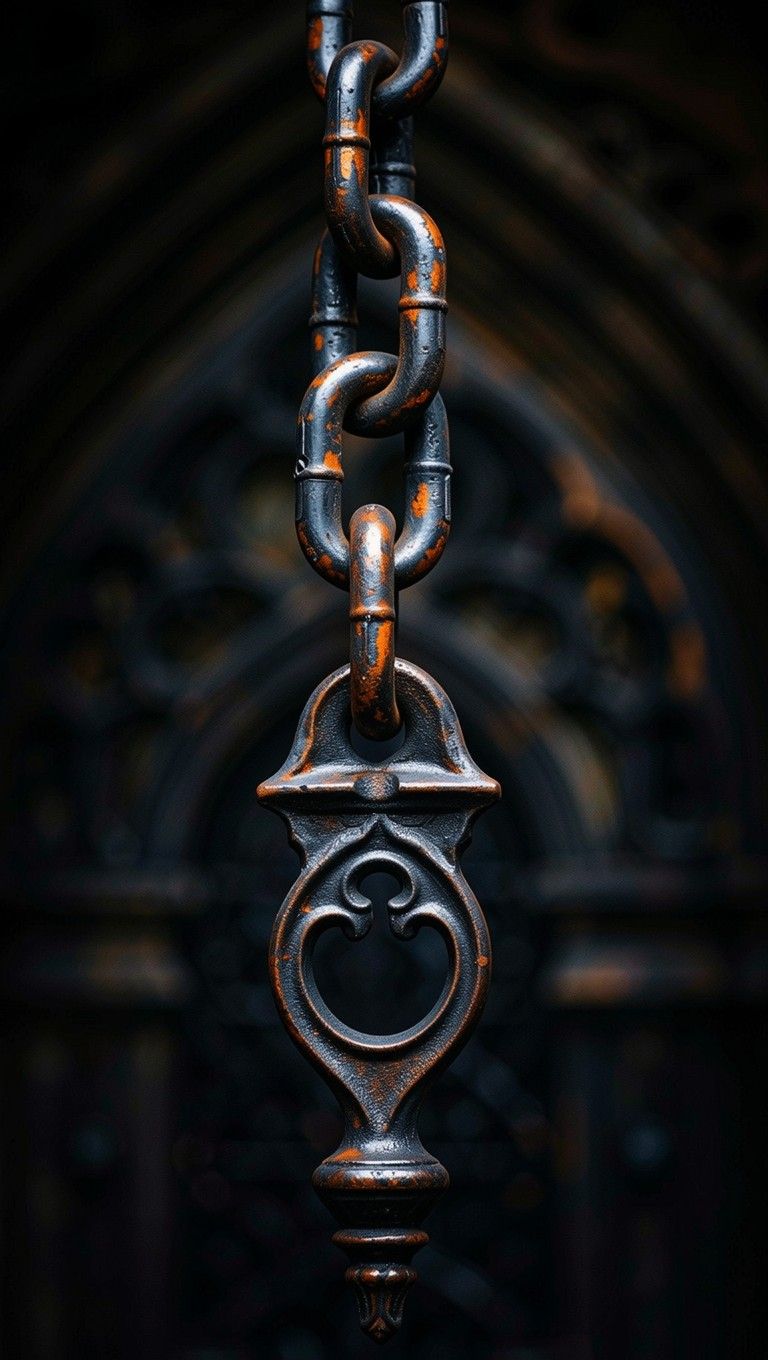 768x1360 Download Gothic Metal Chains Image, Gothic, Industrial