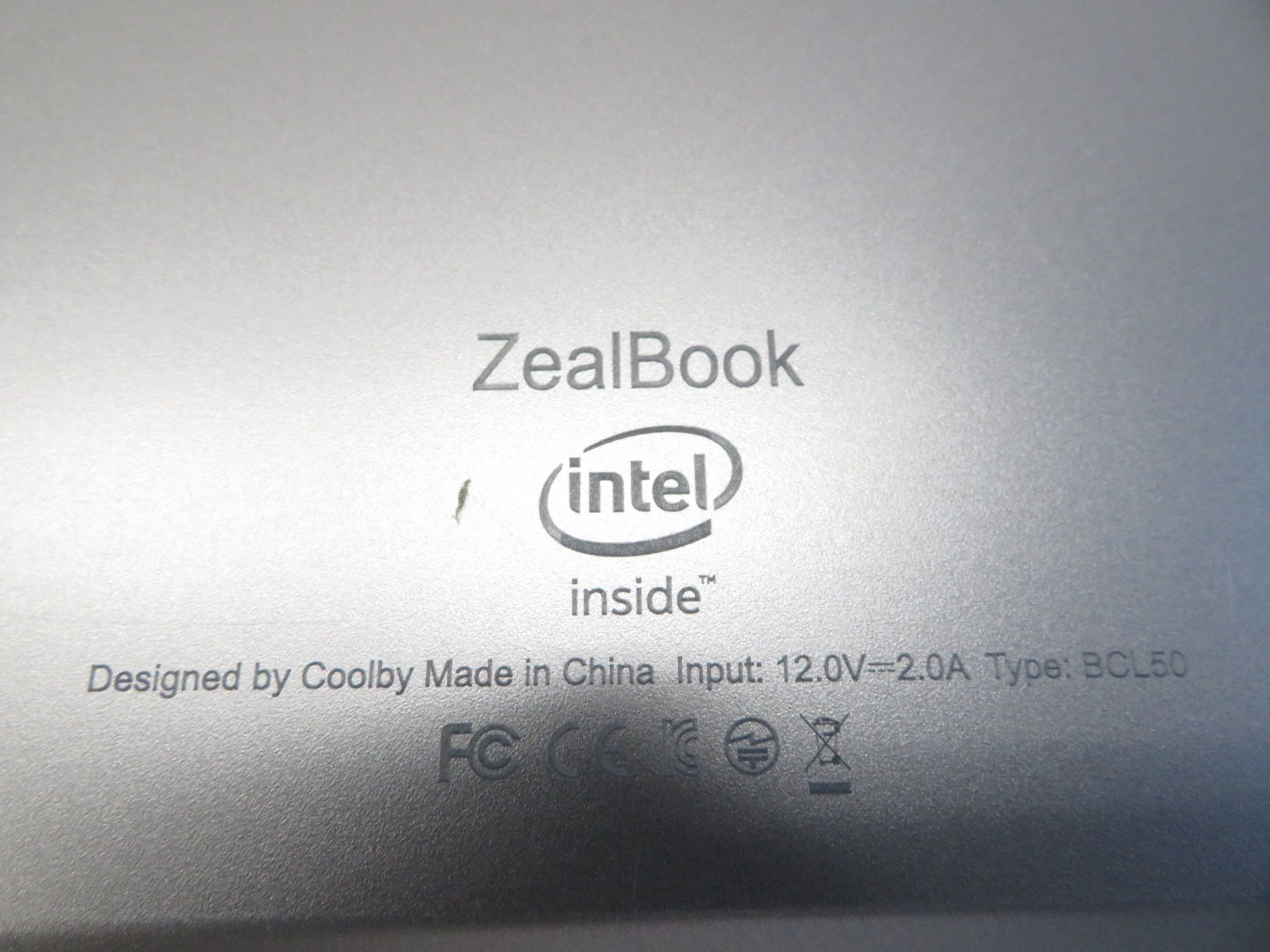 2048x1536 Coolby BCL50 ZealBook Intel Celeron N4120 1.10GHz 16GB RAM 512GB SSD 15.6