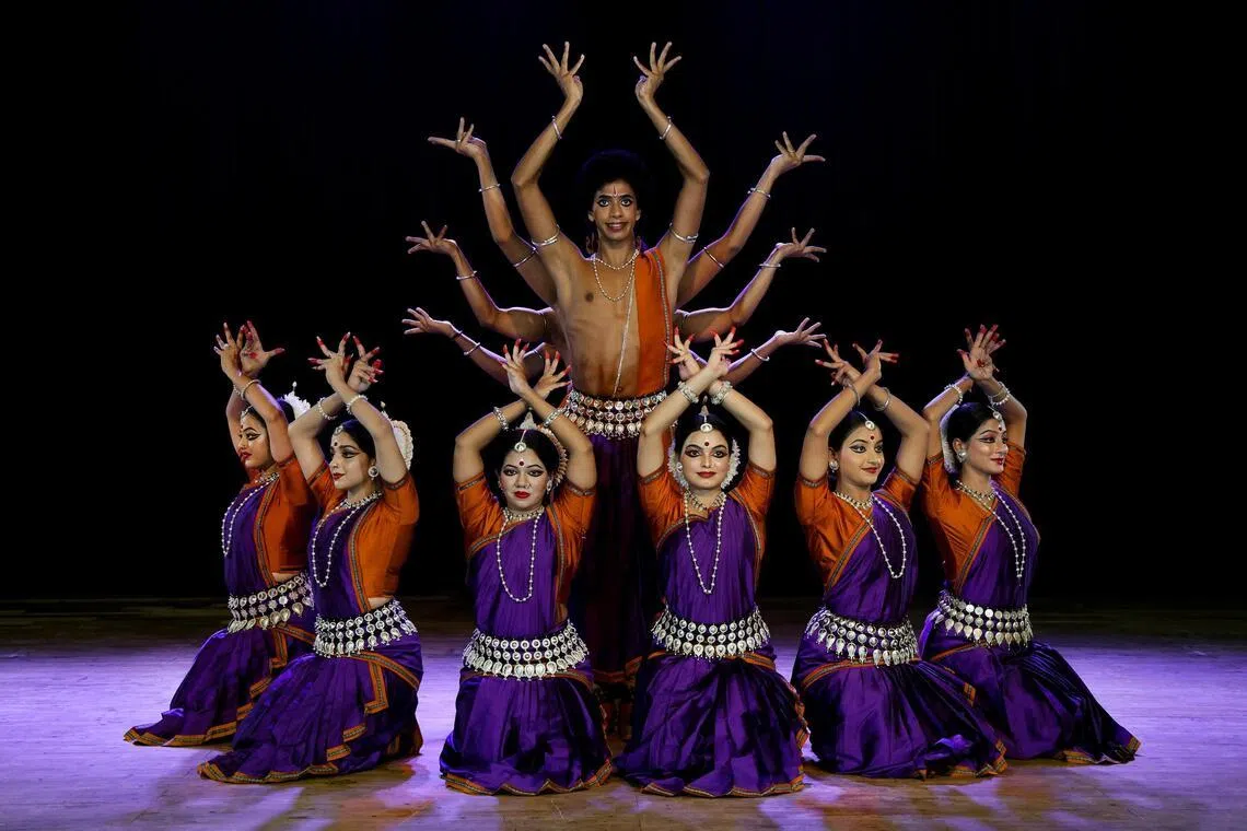 1140x760 Odissi dance festival in Singapore. The Straits Times
