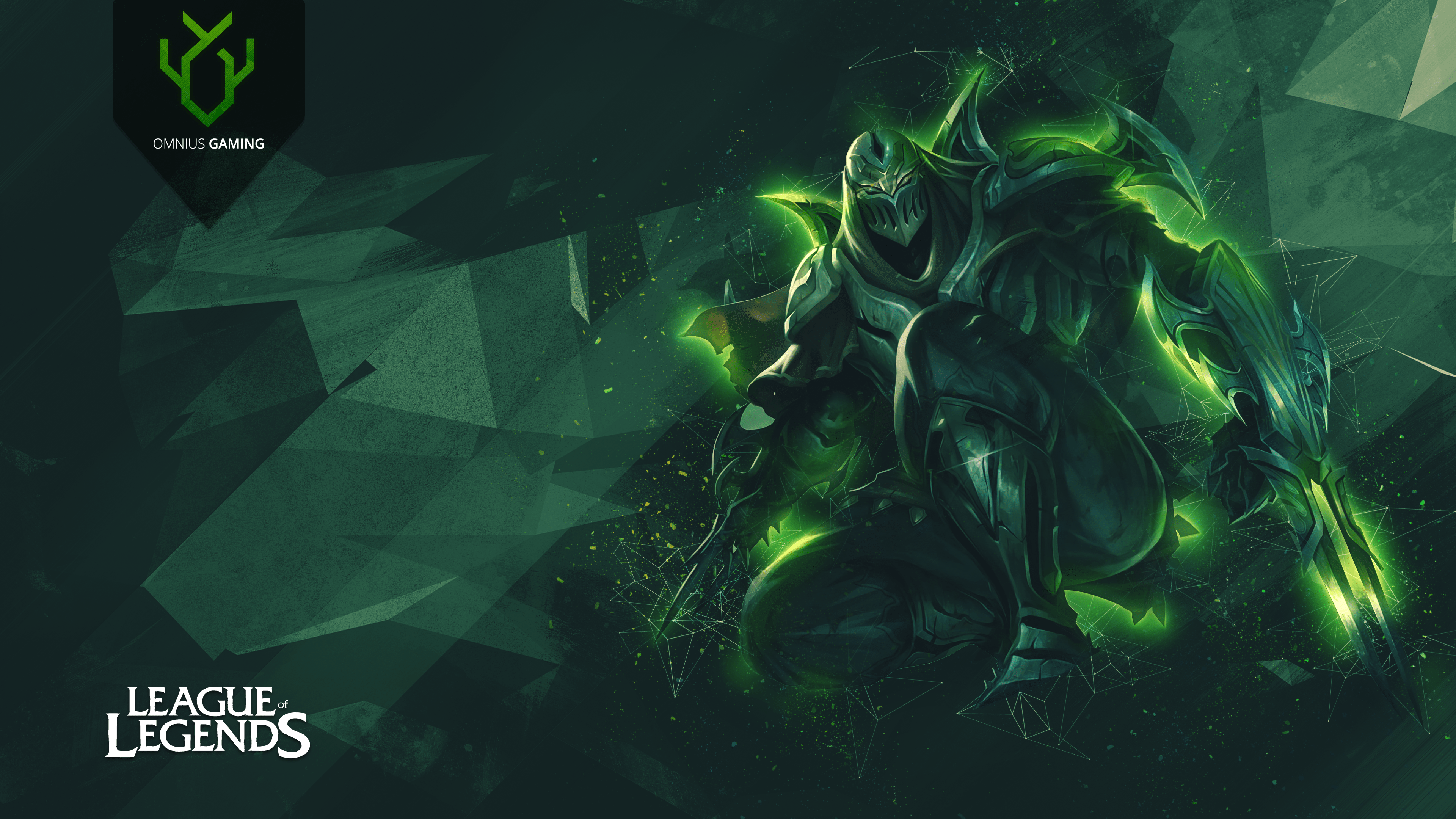 3840x2160 Green Gaming 4k Wallpaper