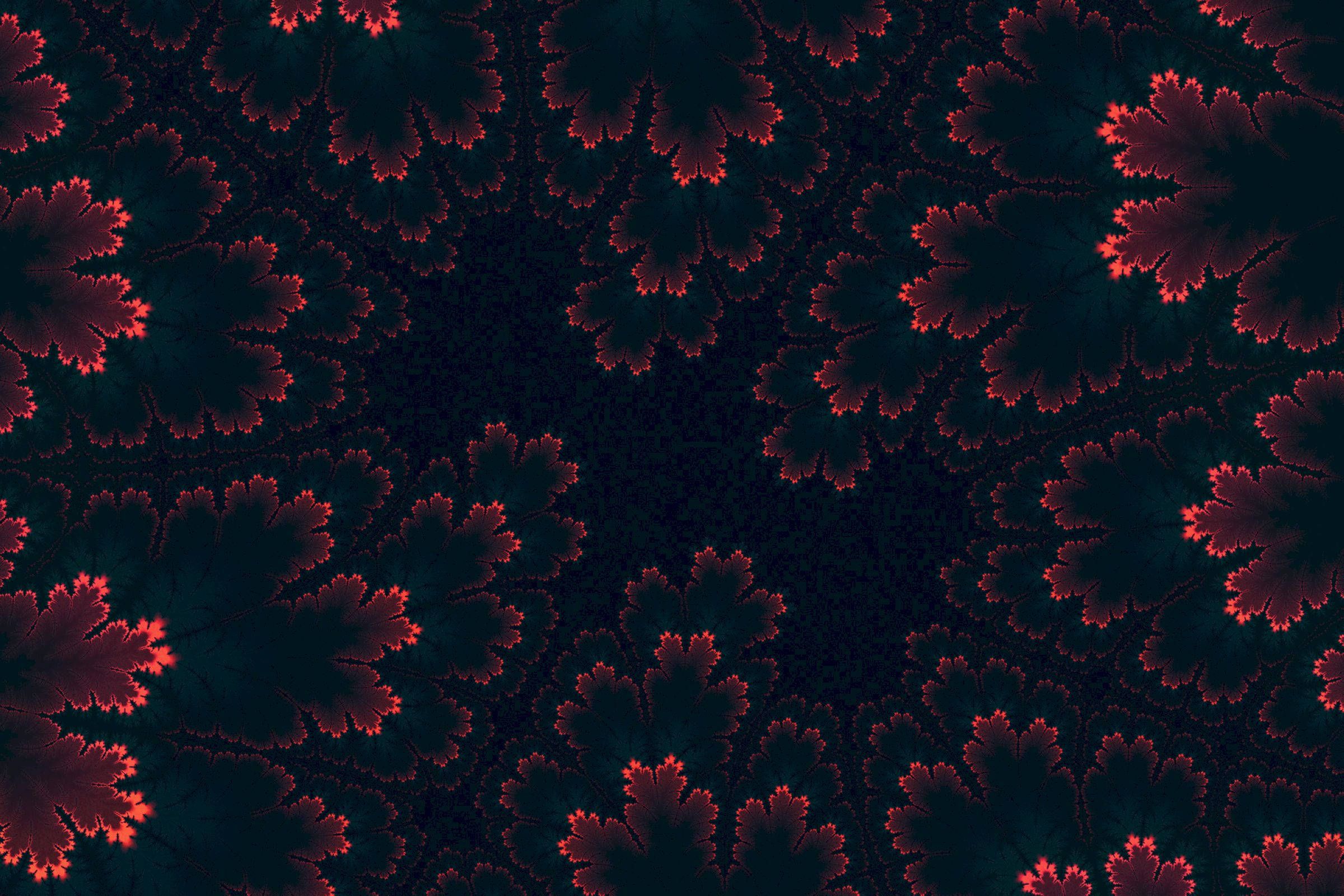 2400x1600 Download Ominous Red And Black Abstract Wallpaper