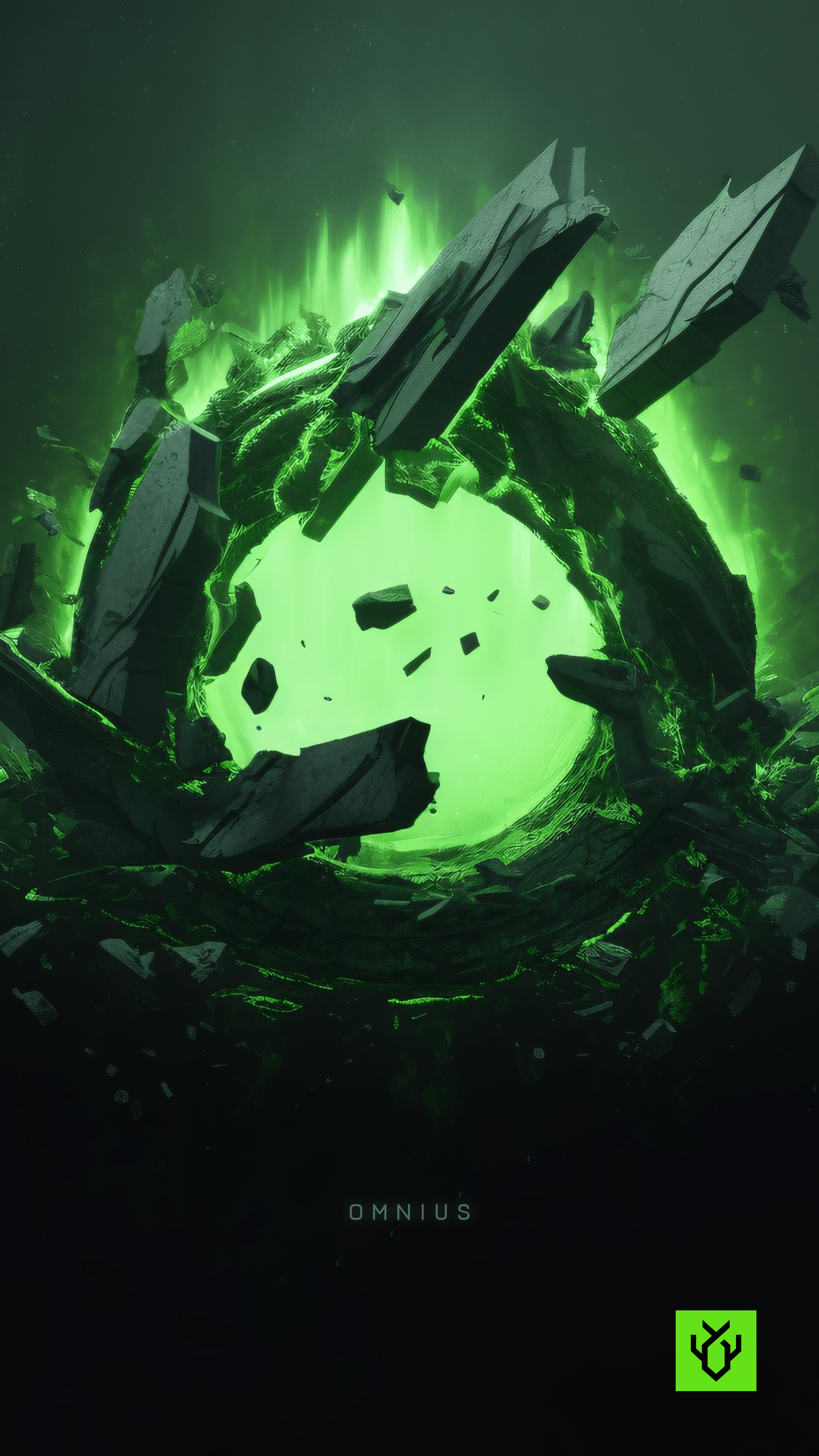2160x3840 Green Gaming Phone Wallpaper