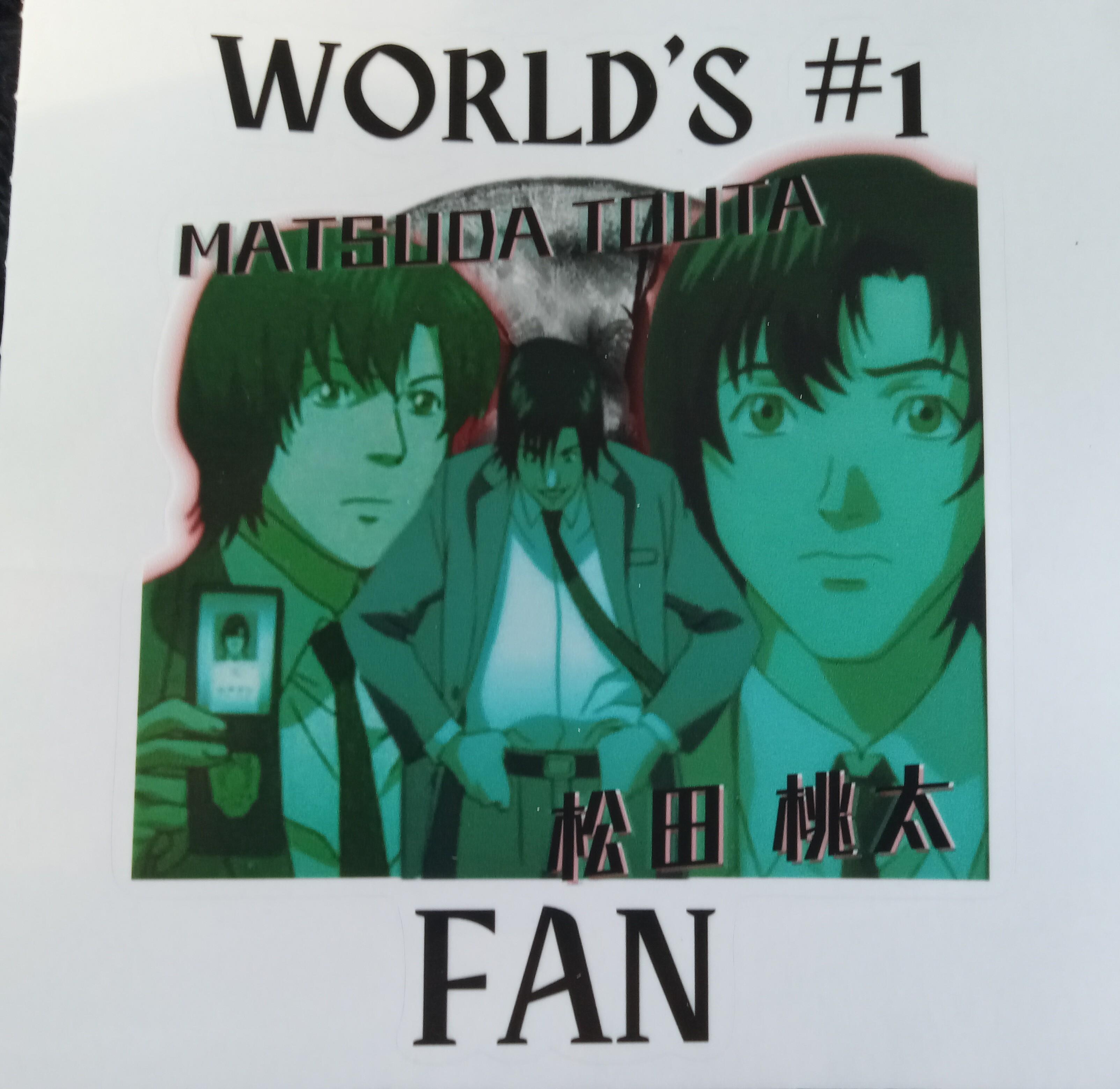 3207x3120 My Matsuda sticker finally arrived!