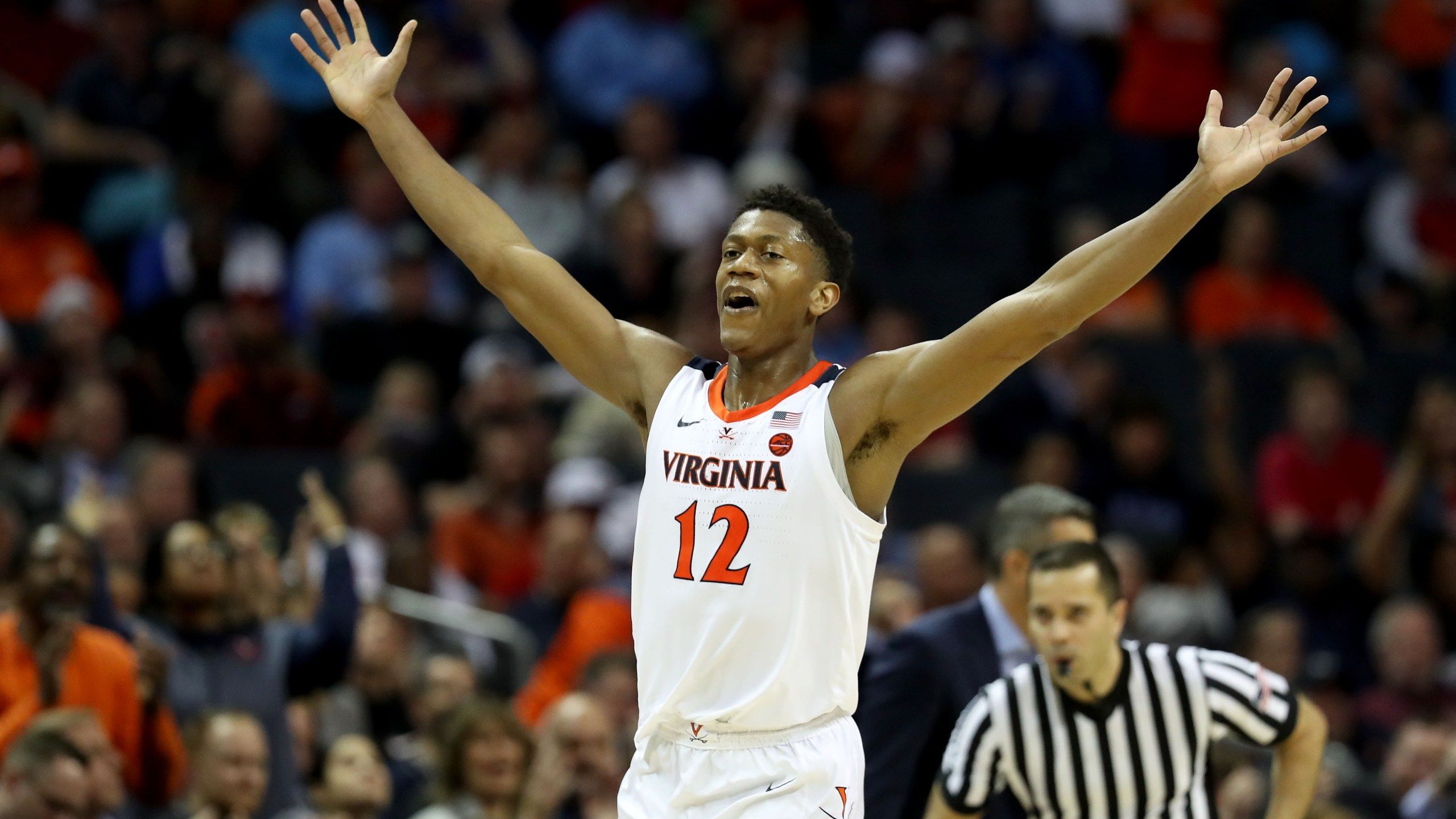 2560x1440 Virginia's De'Andre Hunter picked 4th overall
