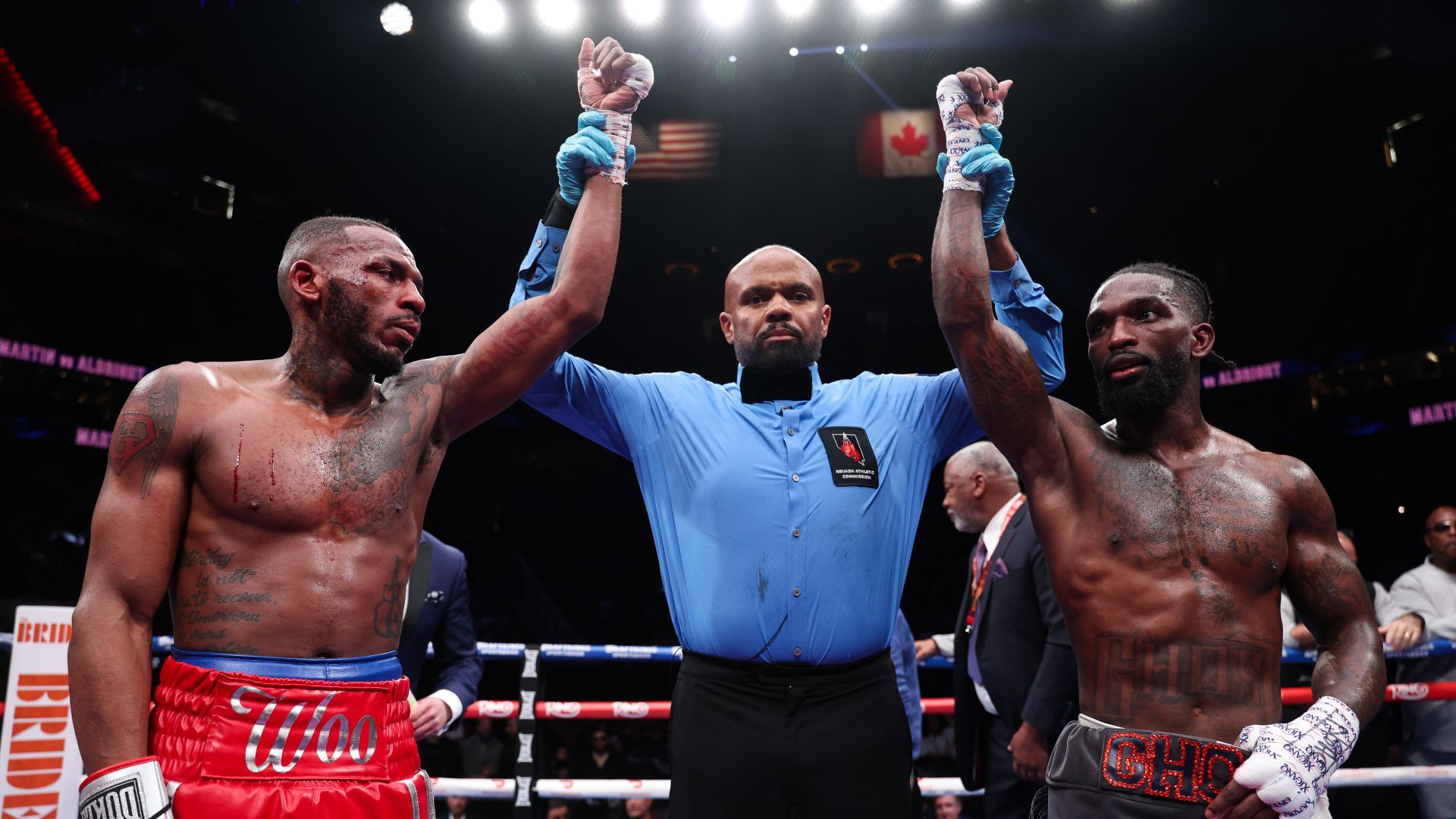 1920x1080 Frank Martin and Nahir Albright battle to lively draw: Relive fight highlights. DAZN News US