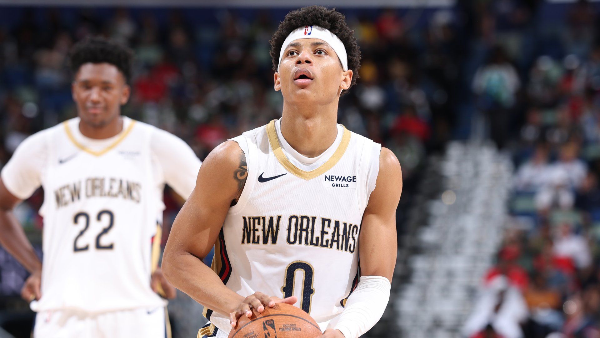 1920x1080 Rookie standouts Jeremiah Fears, Derik Queen provide hope in New Orleans