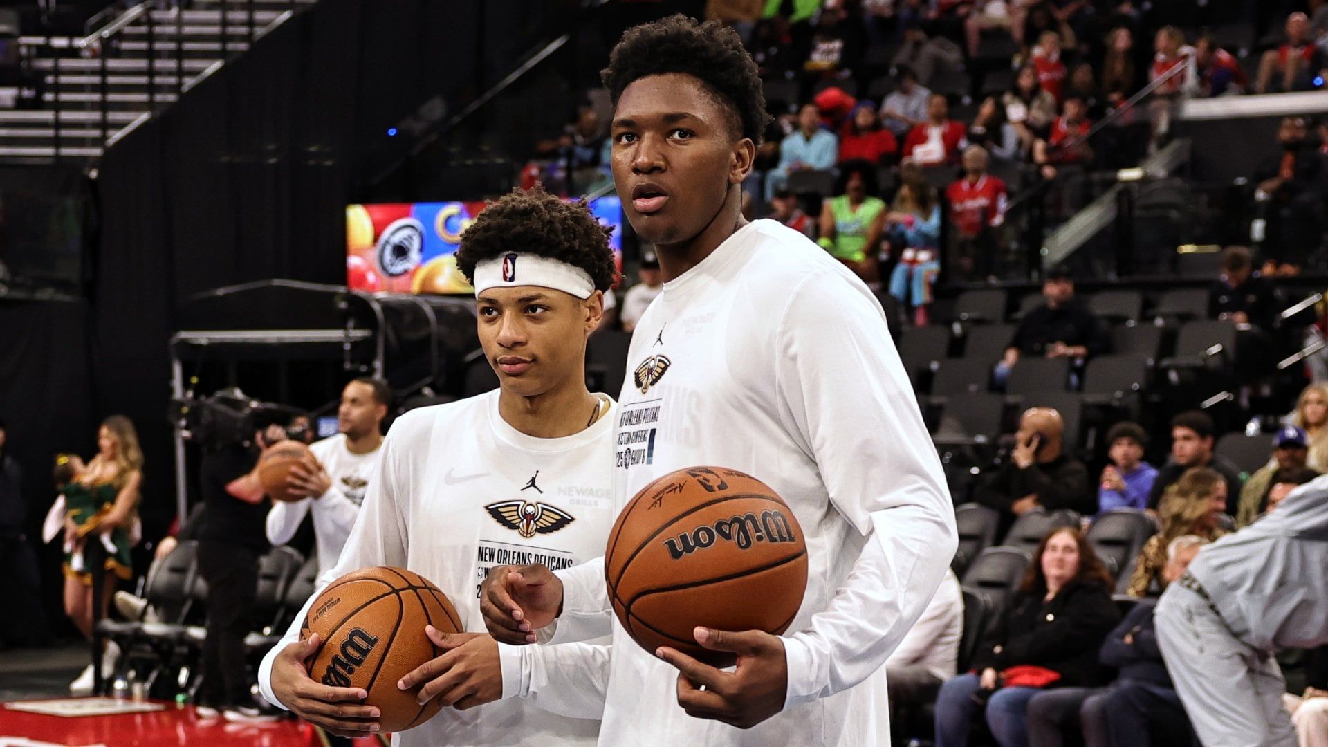 1920x1080 Rookie standouts Jeremiah Fears, Derik Queen provide hope in New Orleans