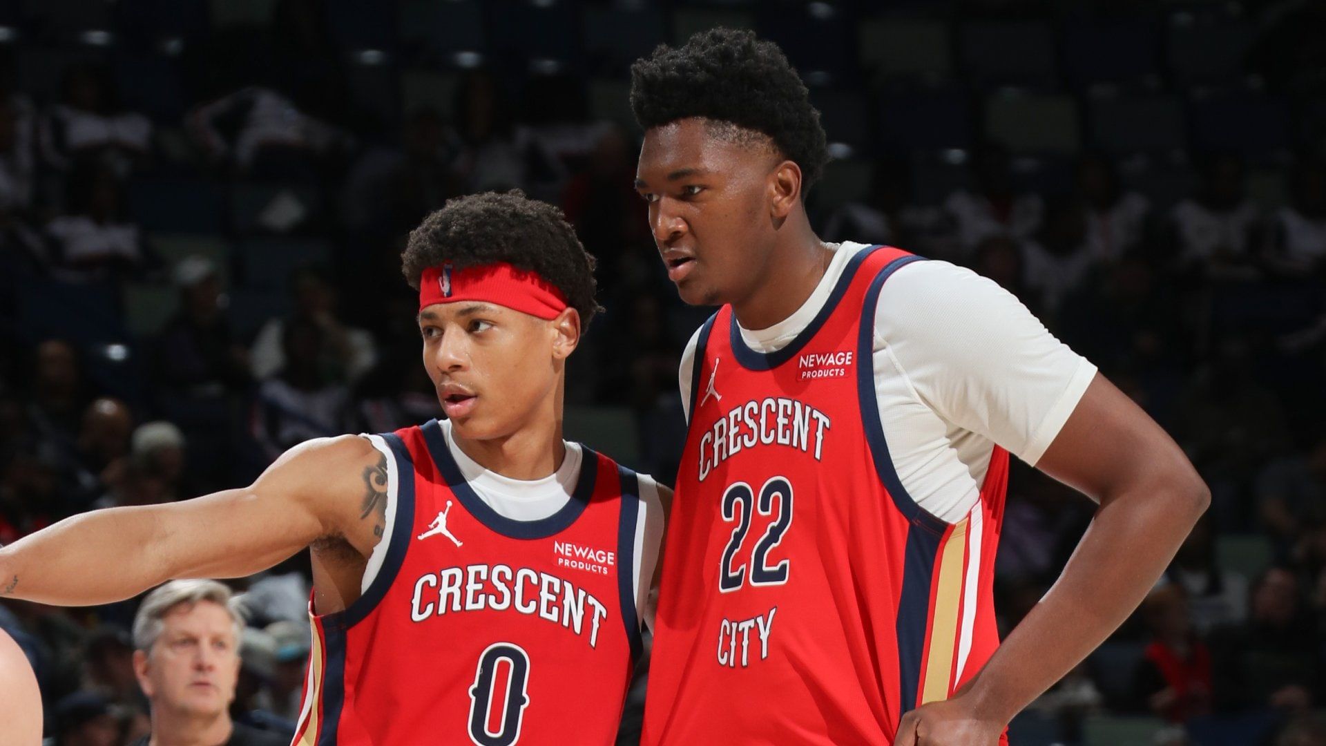 1920x1080 Rookie standouts Jeremiah Fears, Derik Queen provide hope in New Orleans