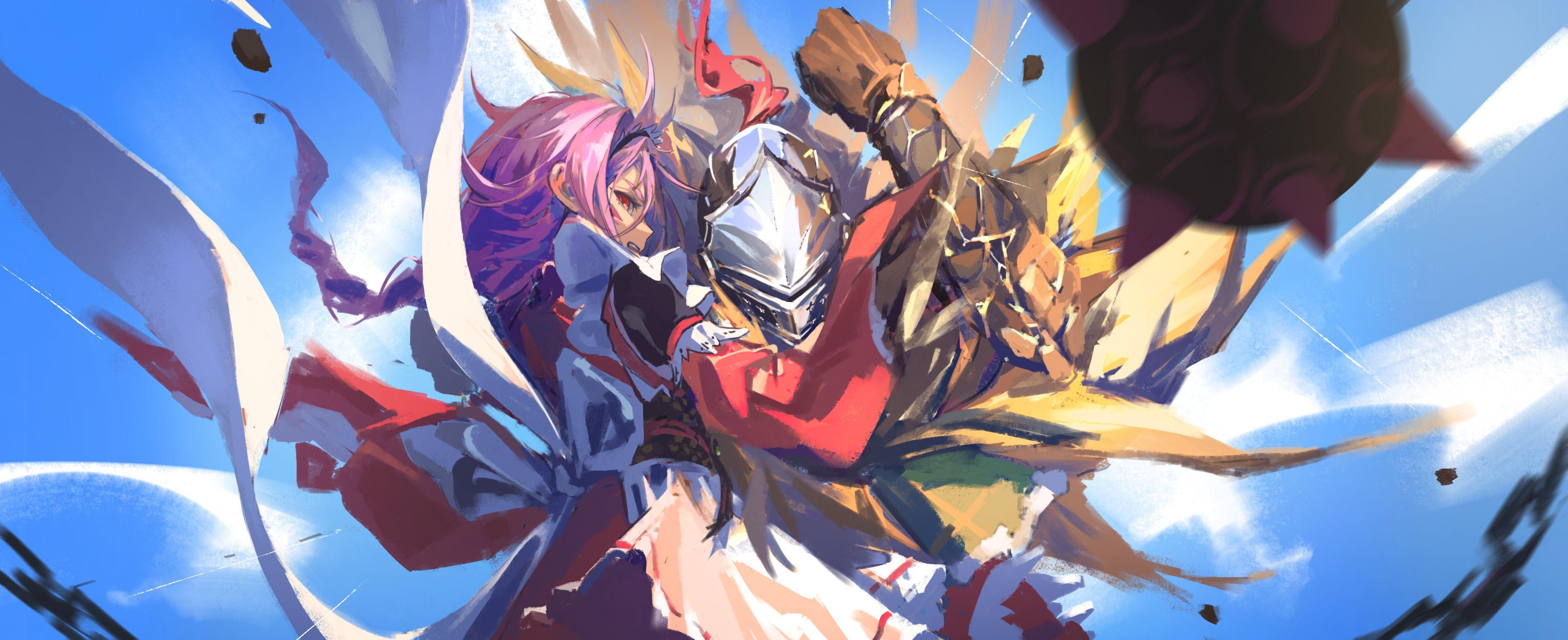 3674x1500 Spoiler Media Aldebaran And Yae Wallpaper (by Rokaroka) : R Re_Zero
