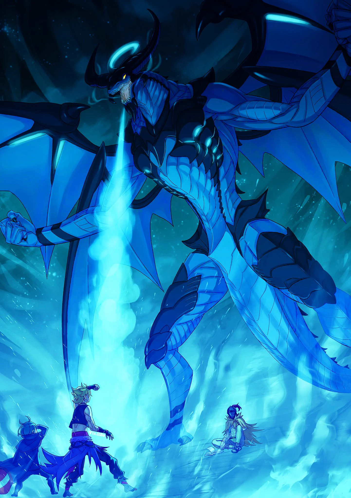 1442x2048 V!c.ll2o on X: Ezzo, Garfiel VS Aldebaran & The Divine Dragon, Aldebaran. #rezero #リゼロ / X