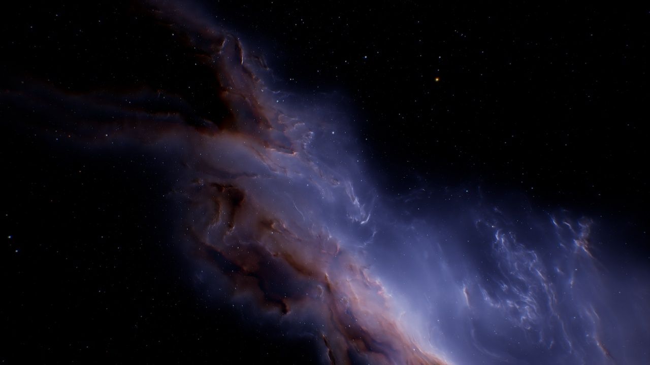 1280x720 Space Skybox Background 3