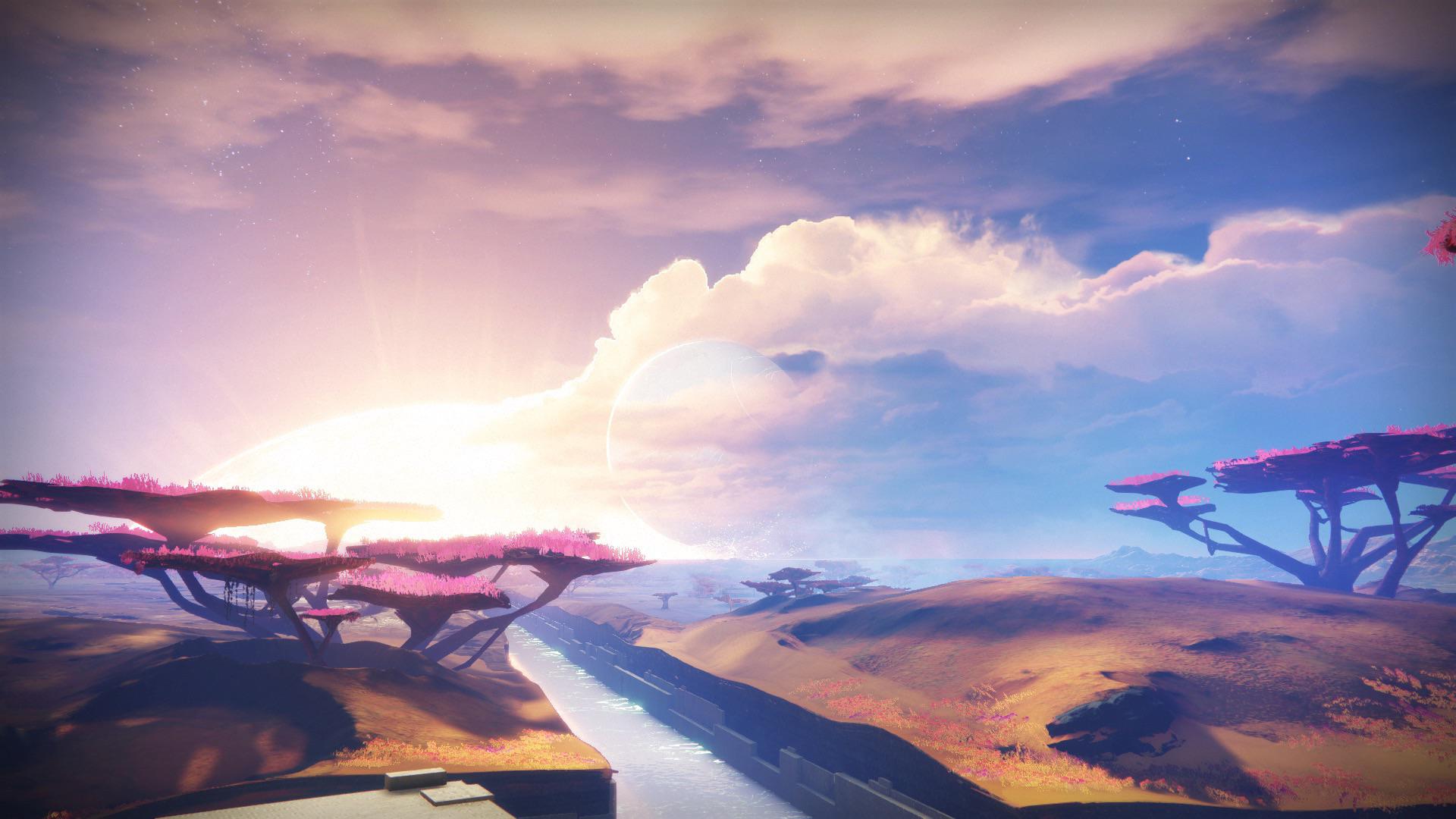 1920x1080 Man the destiny 2 skybox is gorgeous