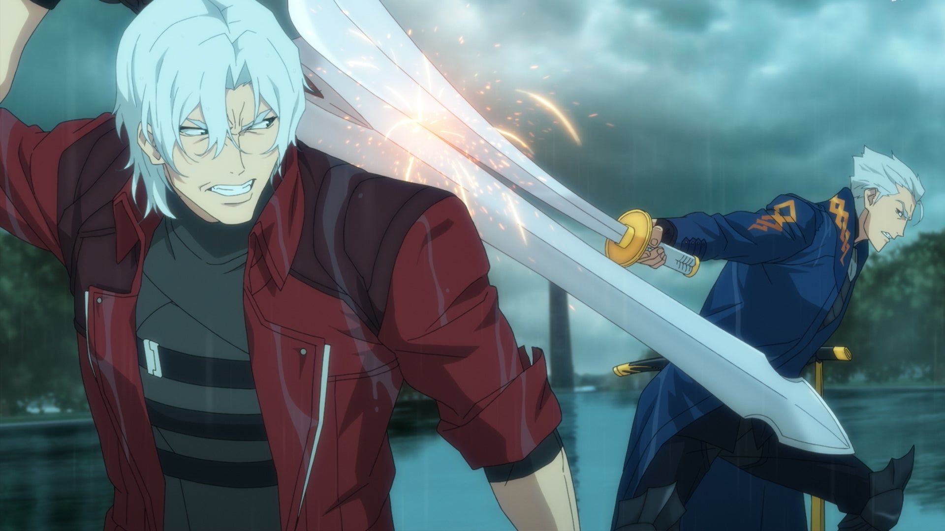1920x1080 Dante faces Vergil in this clip from Devil May Cry Season 2