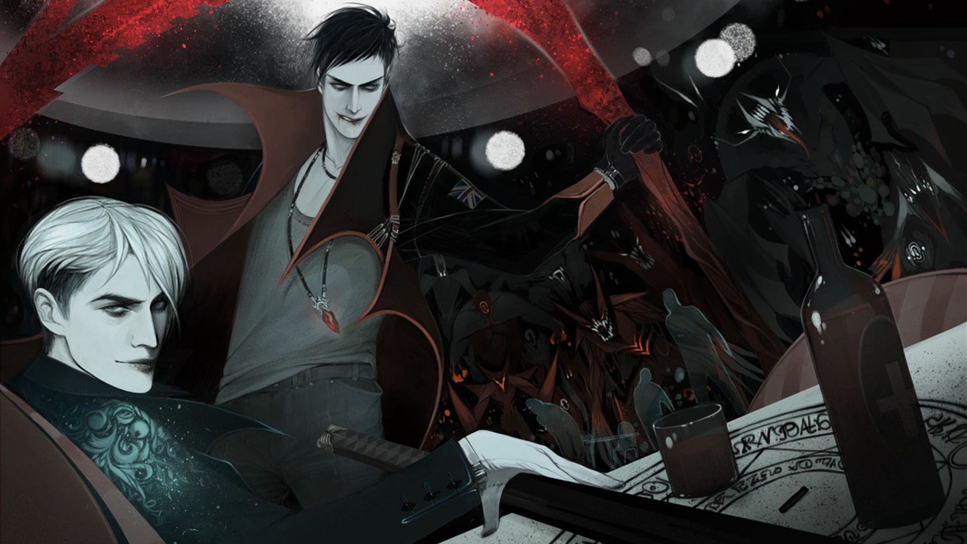 1920x1080 Virgil, DmC: Devil May Cry, Devil May Cry, Video games, Dante Wallpaper HD / Desktop and Mobile Background