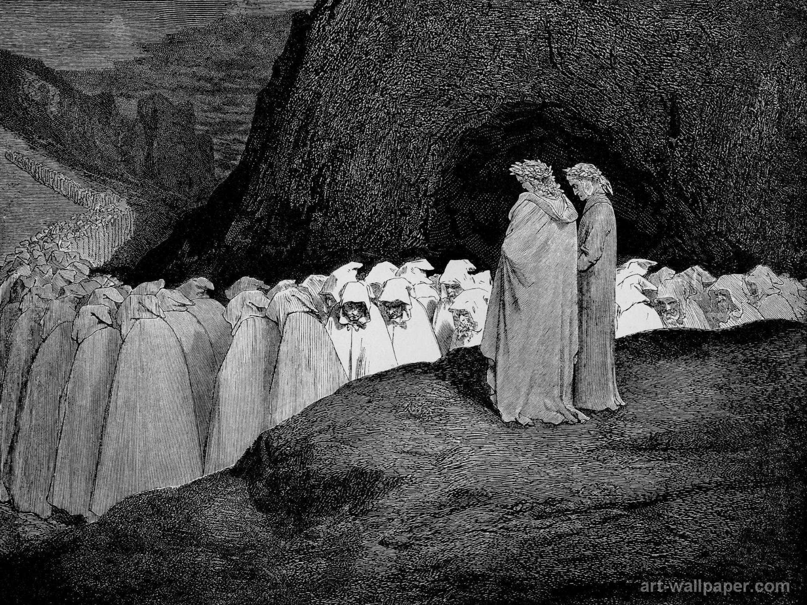 1600x1200 The 'Divine Comedy' was written by Dante Alighieri during his lifetime.”