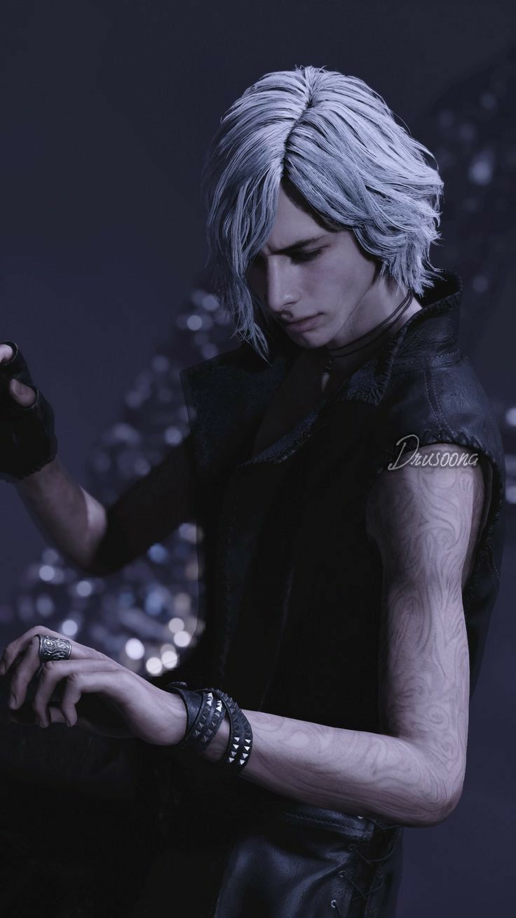 736x1308 Dante ebony and ivory. V dmc 5 wallpaper, Virgil dmc wallpaper, V vergil