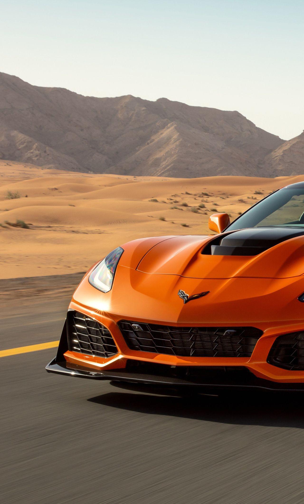 1280x2120 Chevrolet Corvette ZR1 2019 Front View iPhone HD 4k Wallpaper, Image, Background, Photo and Picture