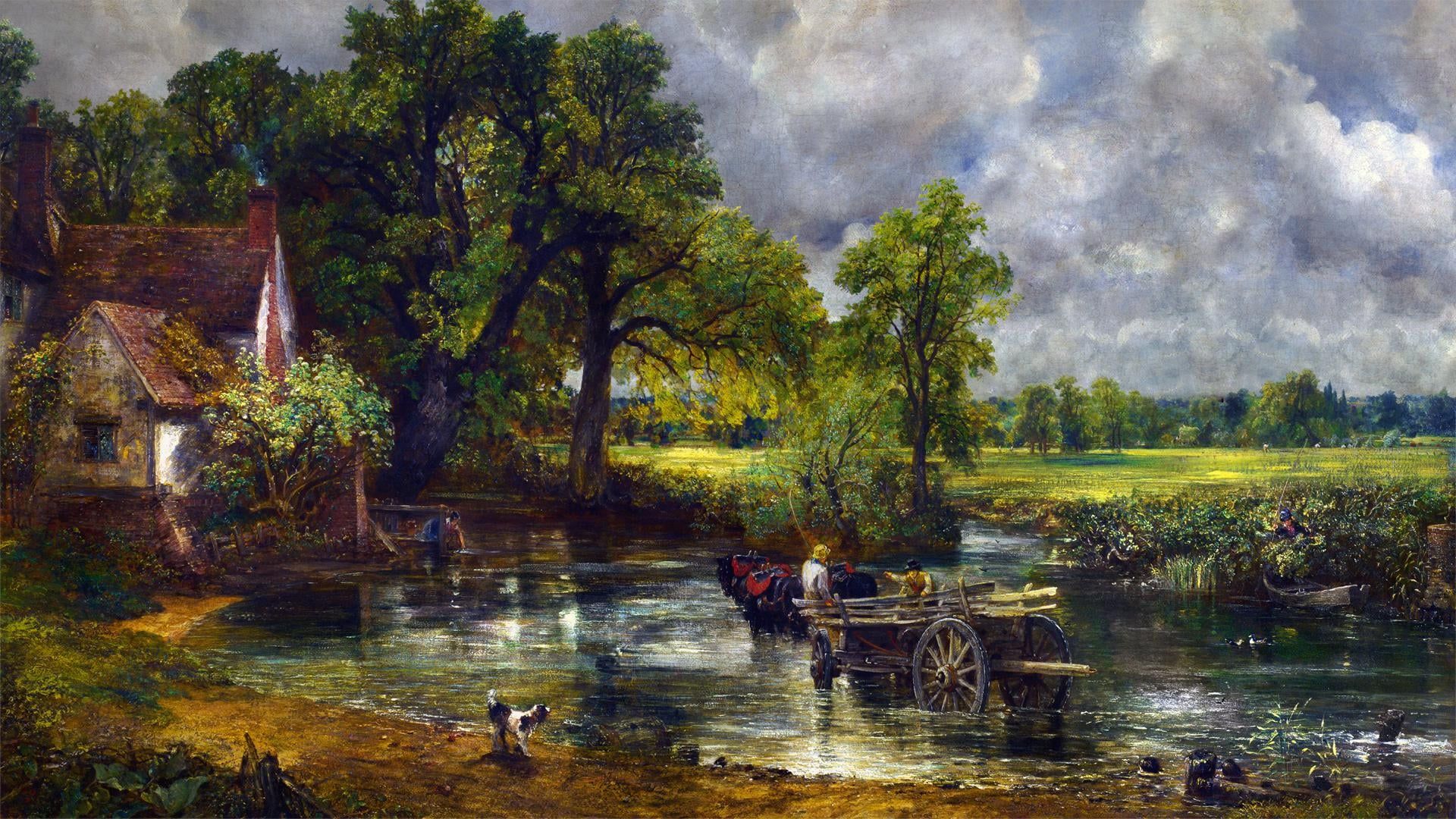 1920x1080 John Constable Wallpaper