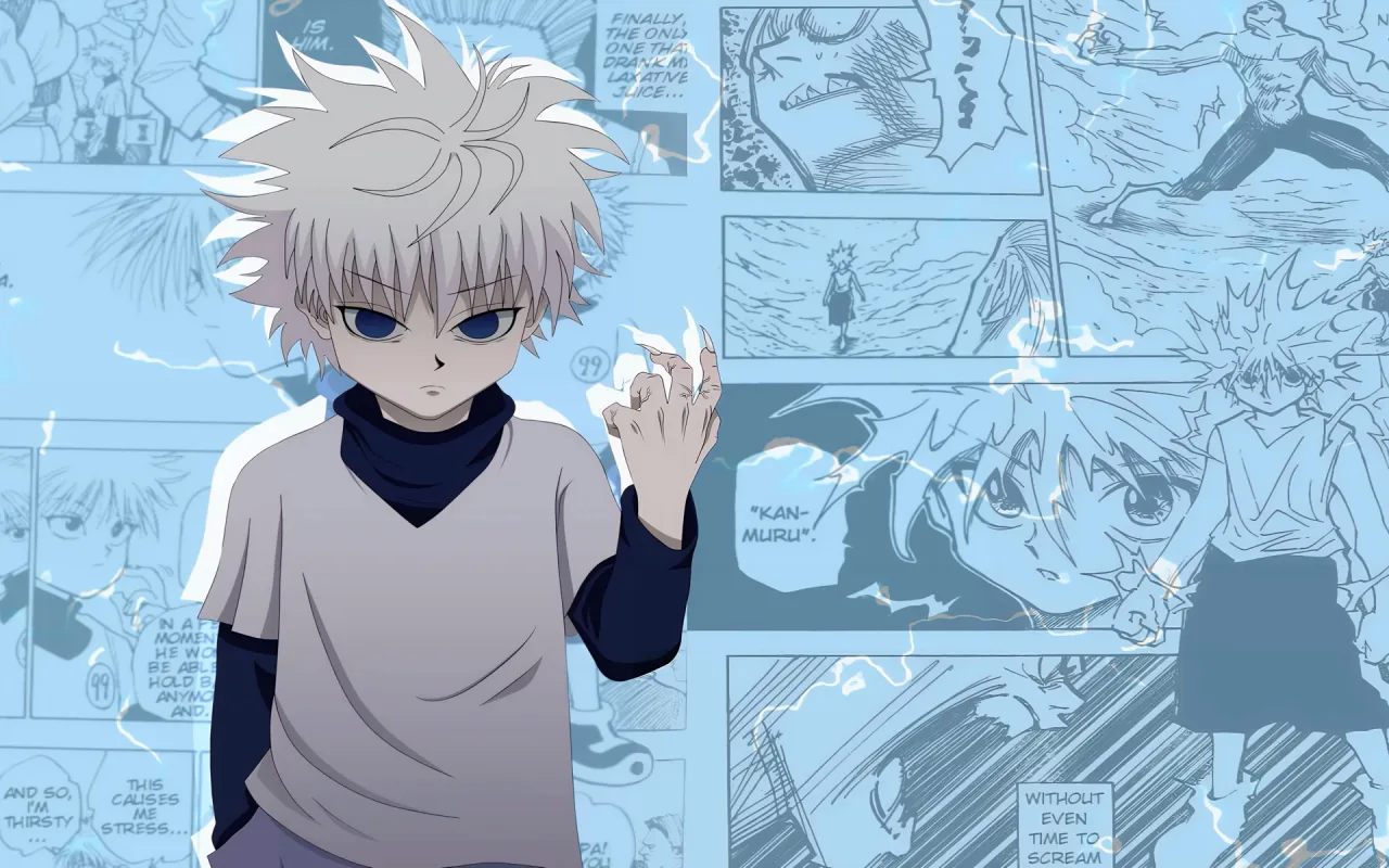 1280x800 Killua Lightning live wallpaper preview