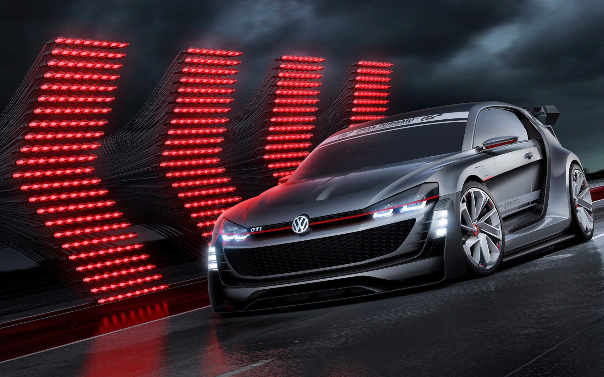 1920x1200 Download Volkswagen GTi Supersport Vision Gran Turismo Video Game Gran Turismo 6 HD Wallpaperx1600
