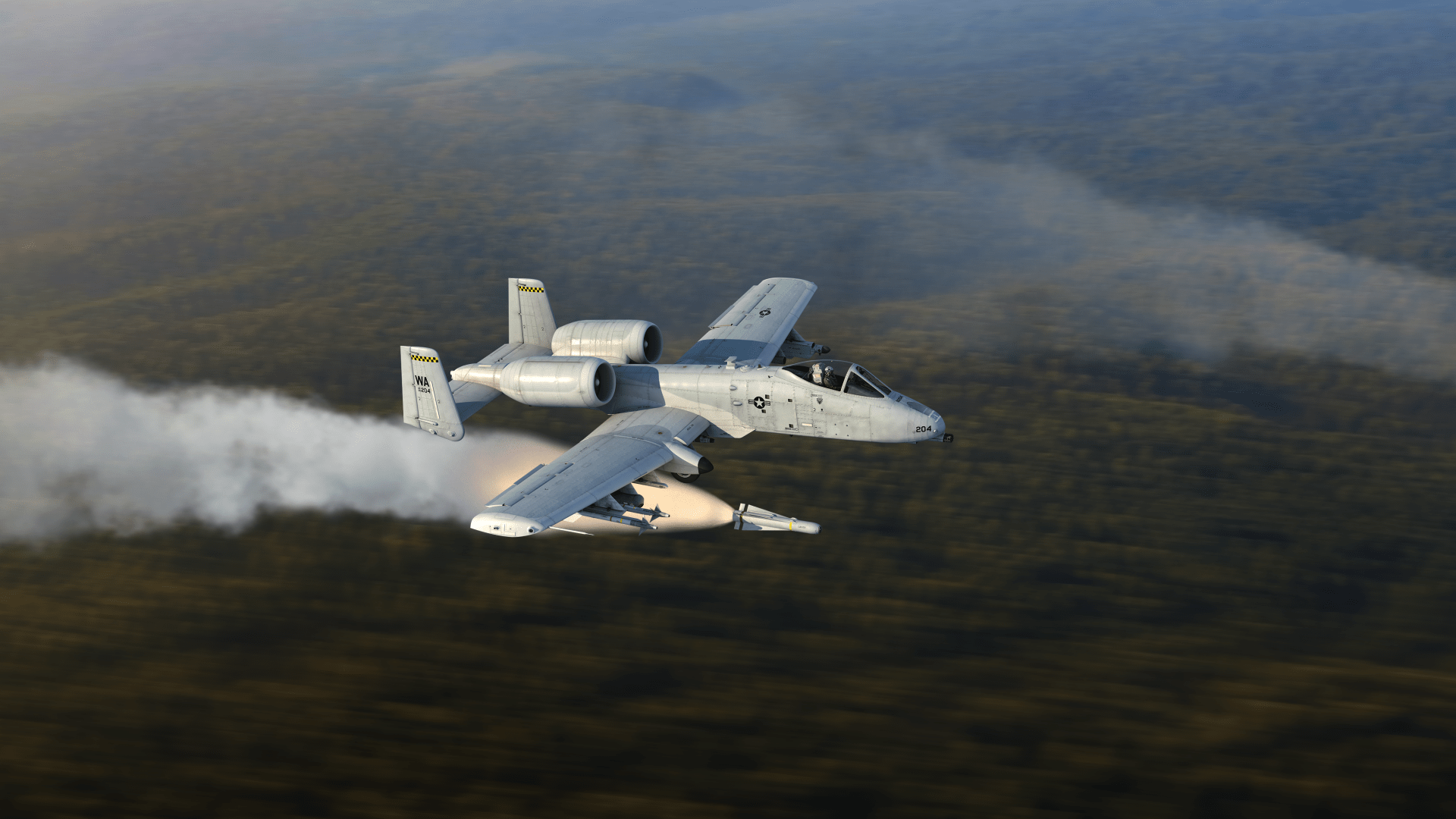 1920x1080 A 10C Warthog In Action. DCS World 4K Ultra HD Wallpaperx2304