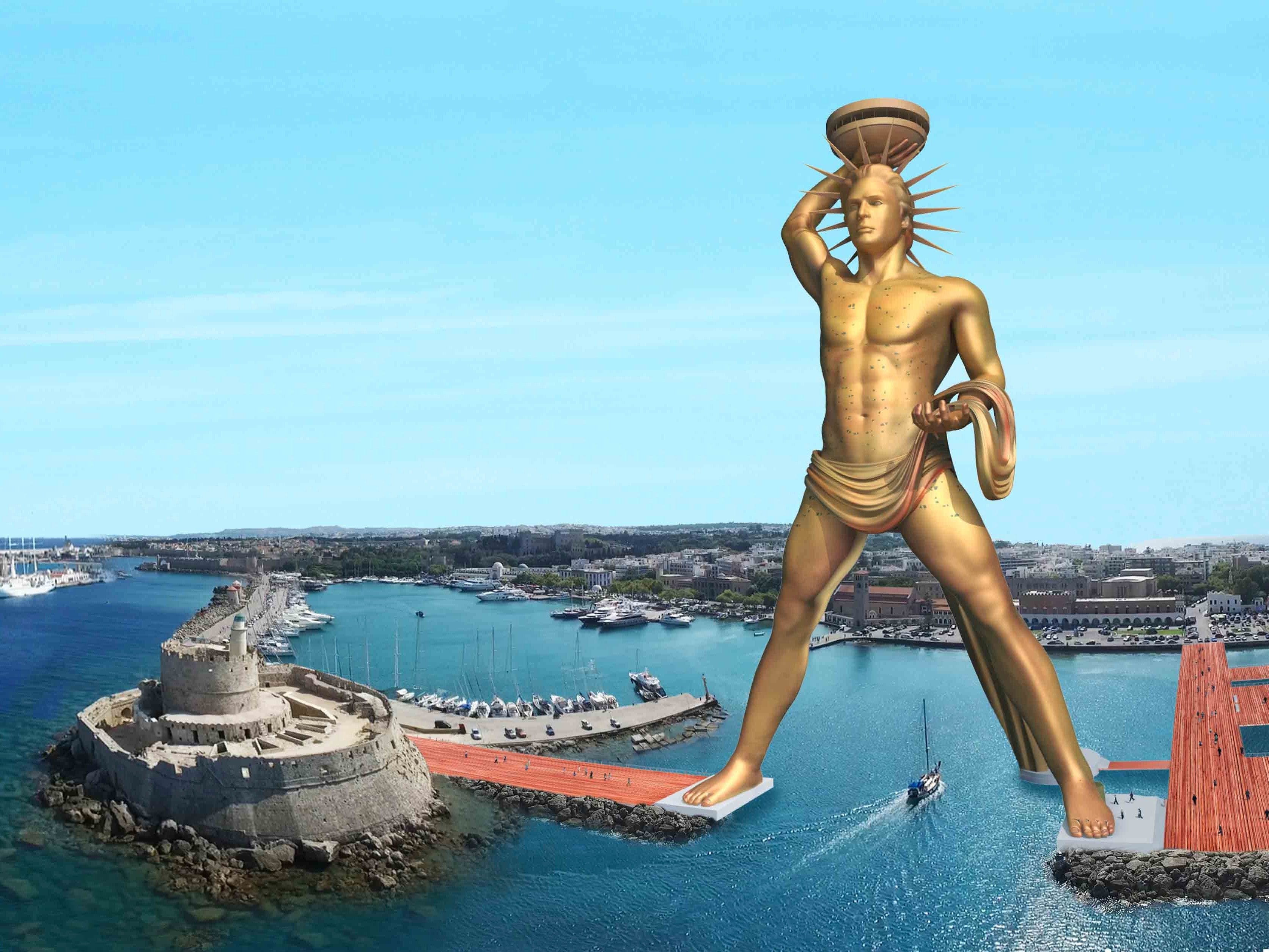 3345x2509 There's a Plan To Rebuild the Colossus of Rhodes
