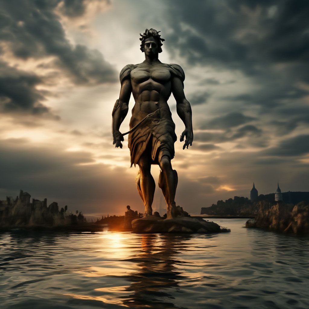 1024x1024 Colossus of Rhodes, Greece