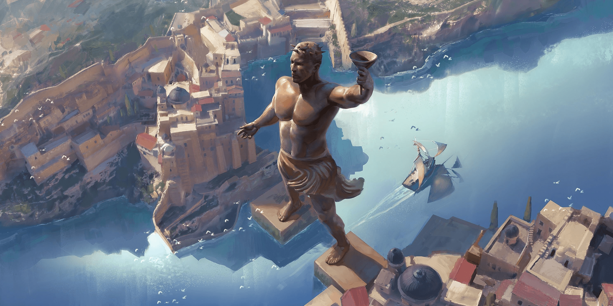2000x1000 Greco Roman Colossus (Artist's Impression) History Encyclopedia