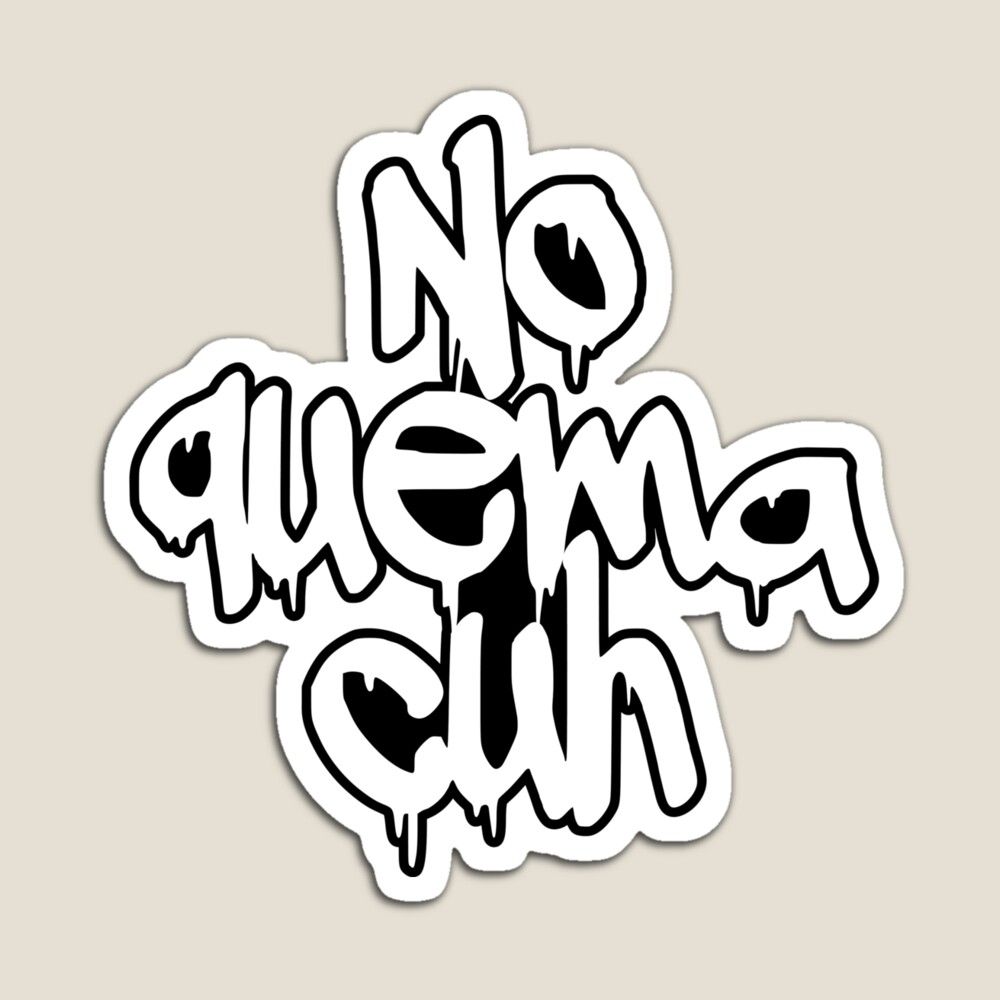 1000x1000 No quema cuh Poster