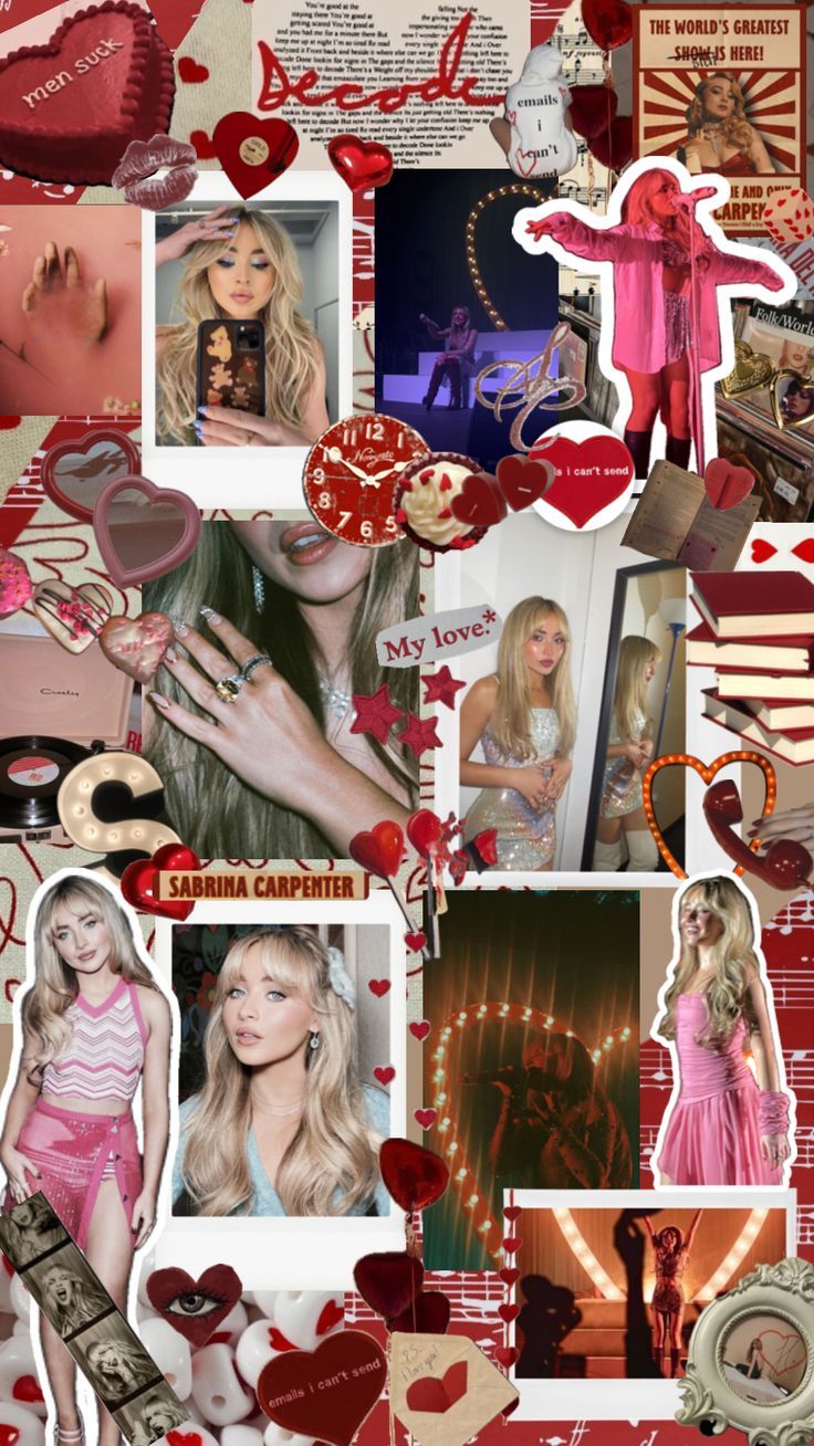 736x1308 The Beautiful Collage of Hearts and More. Emails i cant send sabrina wallpaper, Emails i