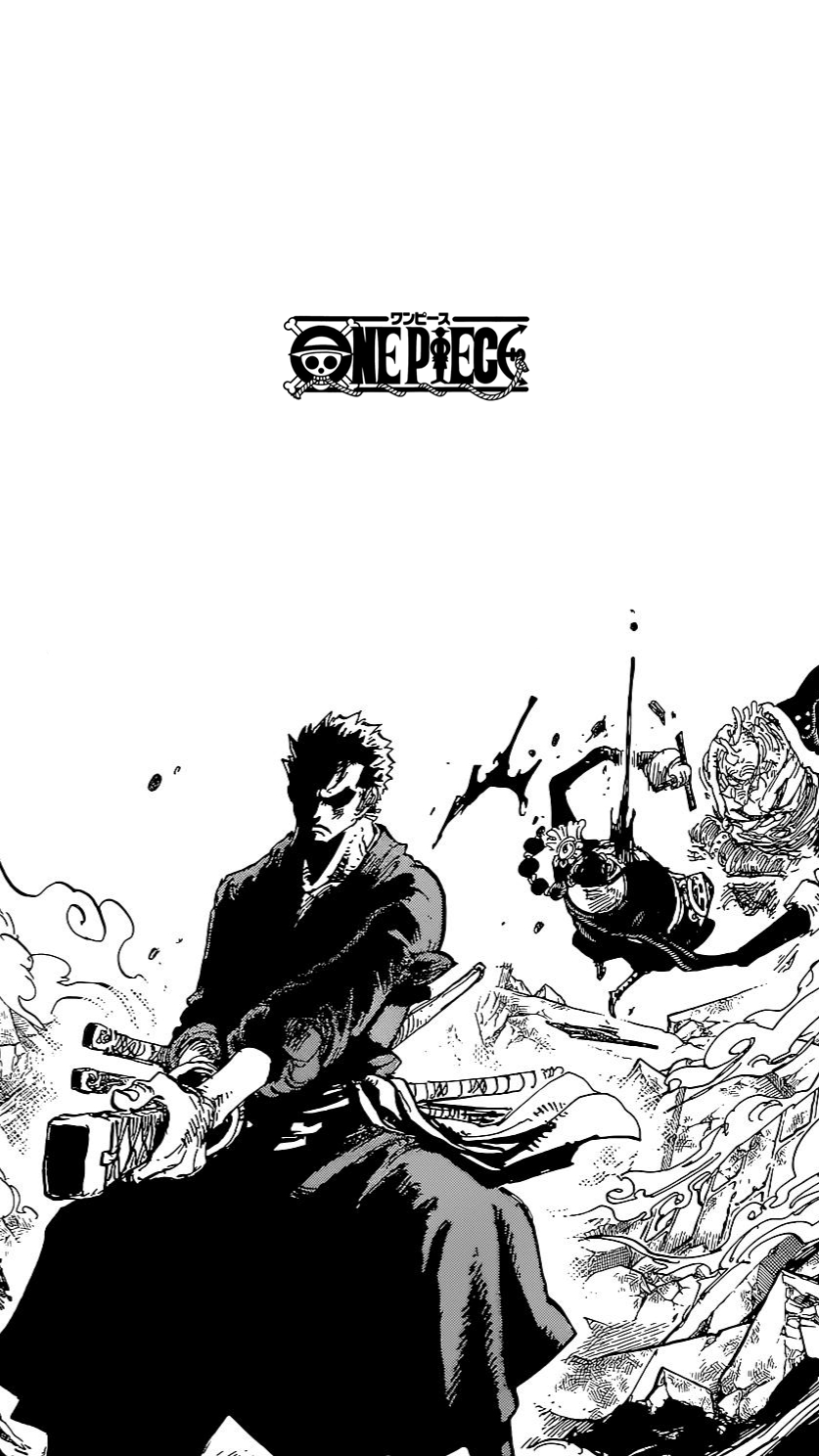 837x1488 Manga Zoro Wallpaper