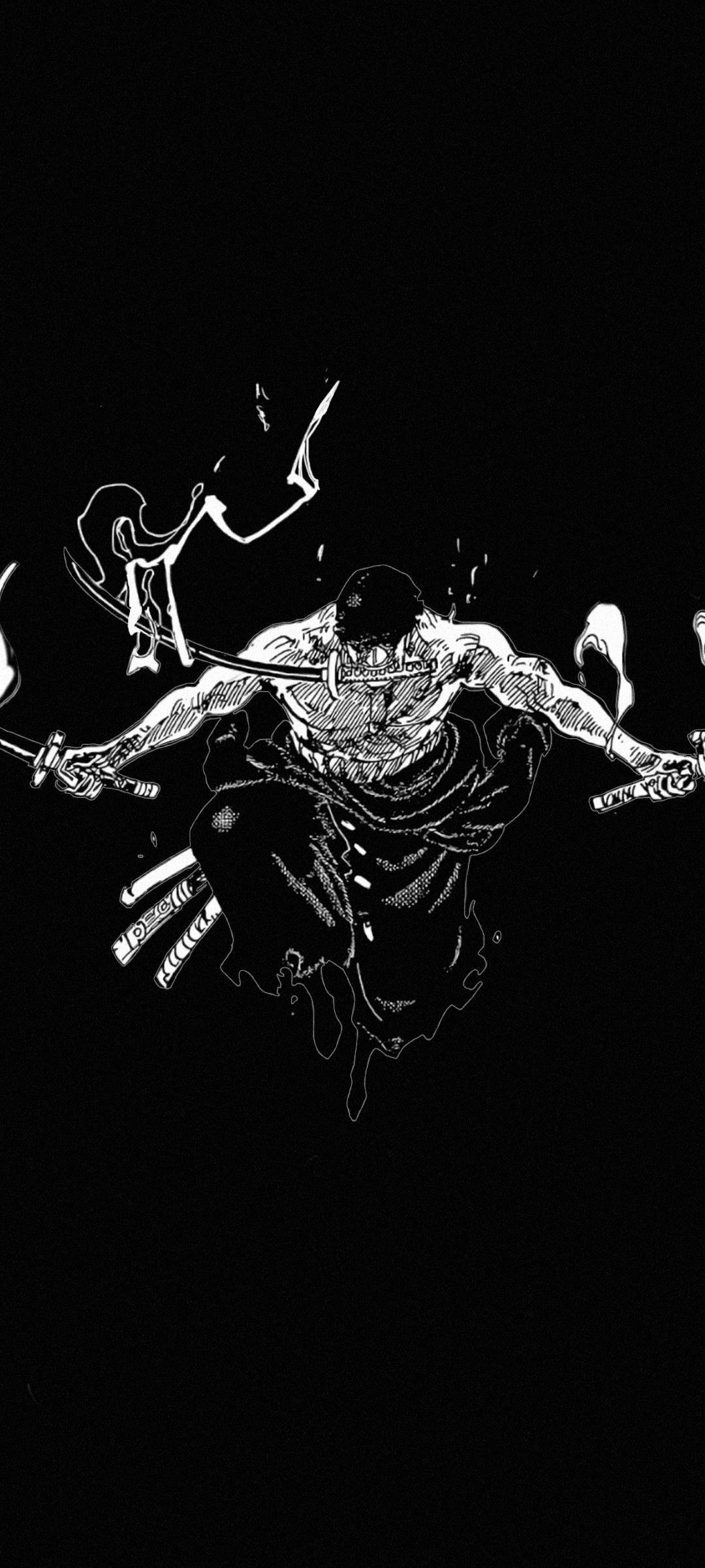 1080x2400 Pirate Hunter” Zoro Wallpaper (OC)