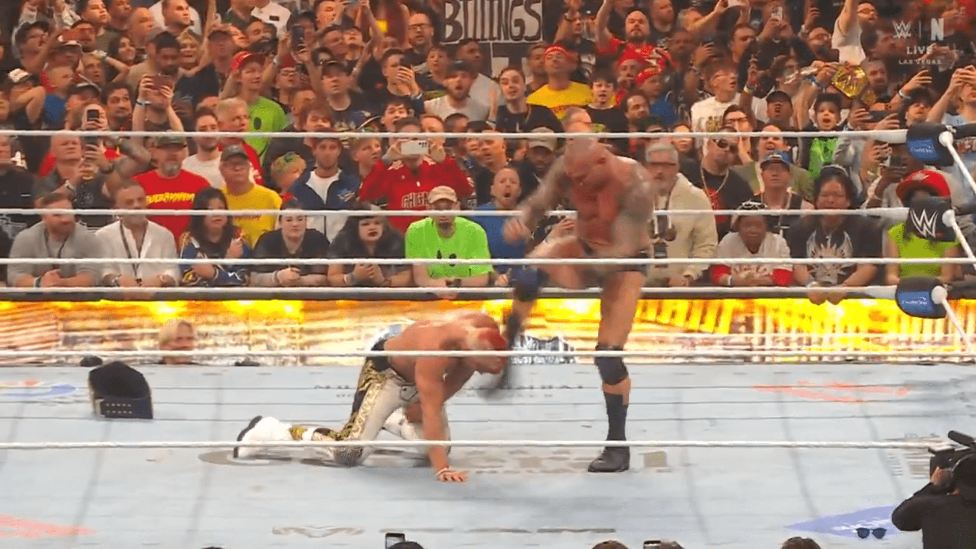 1920x1080 Randy Orton Hits Pat McAfee With RKO; Orton Punt Kicks Cody Rhodes After Losing Undisputed WWE Title Match At WrestleMania 42